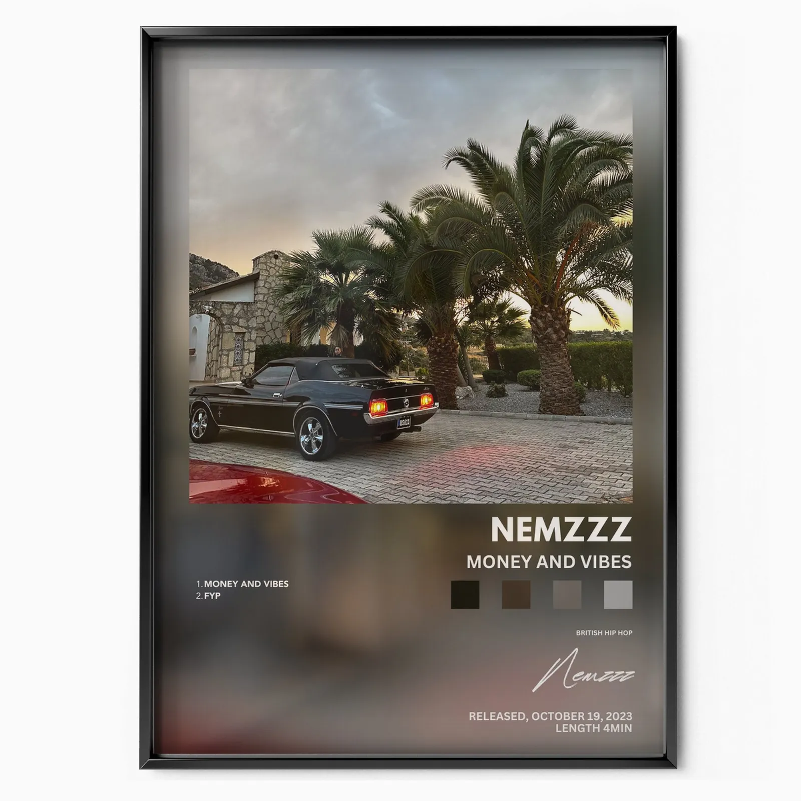 Le leggende di Juice World non muoiono mai poster, museum grade matte print