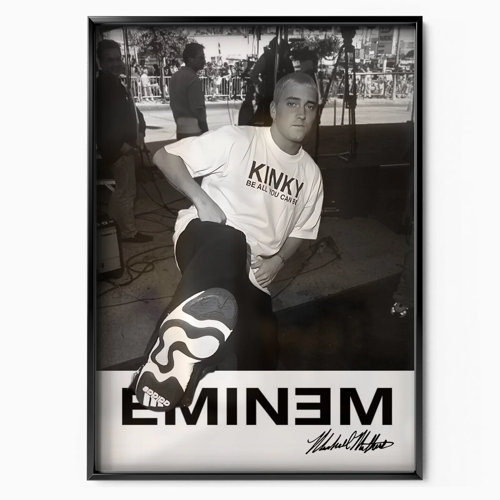 Stage Portrait poster, museum grade matte print
