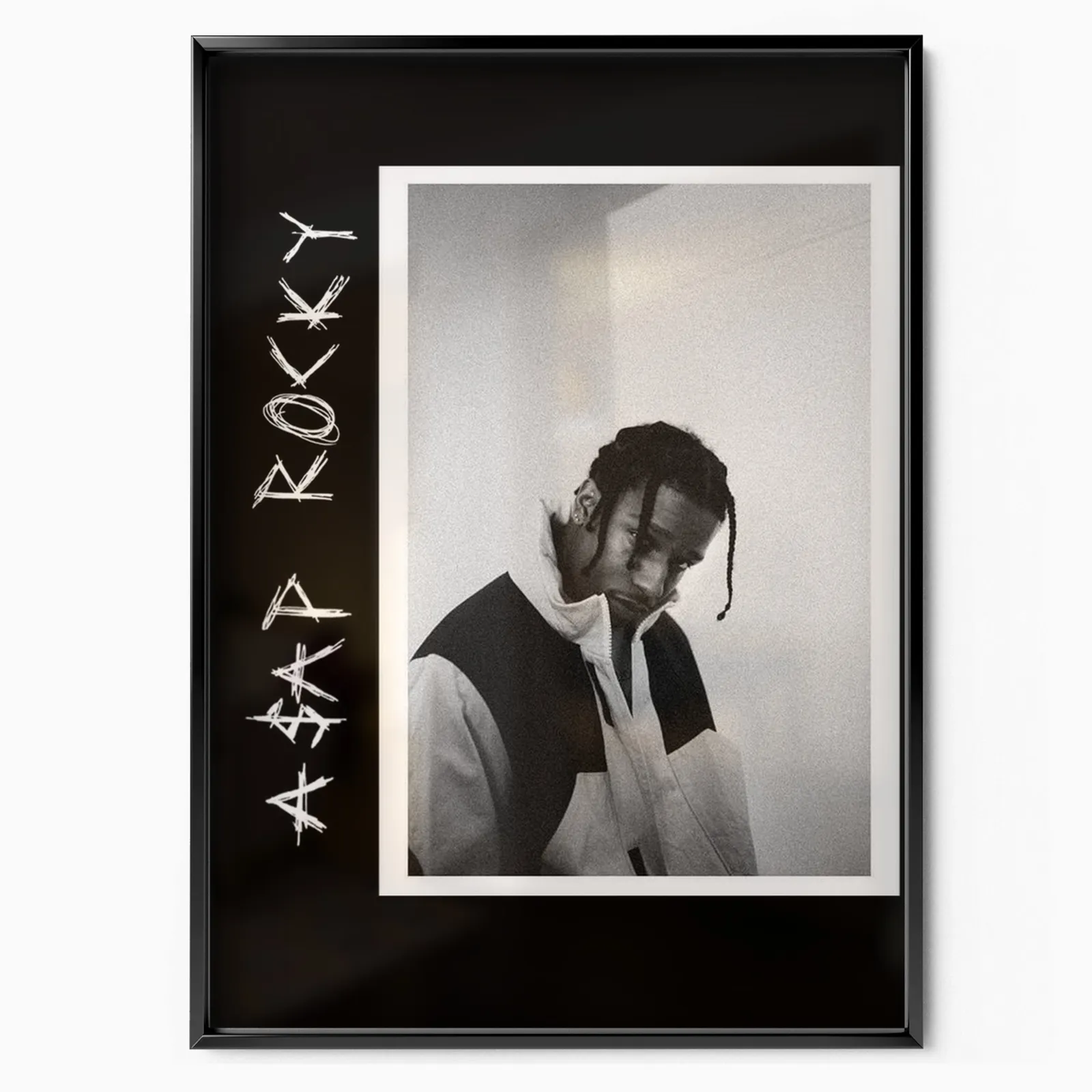 Polaroid Portrait poster, museum grade matte print