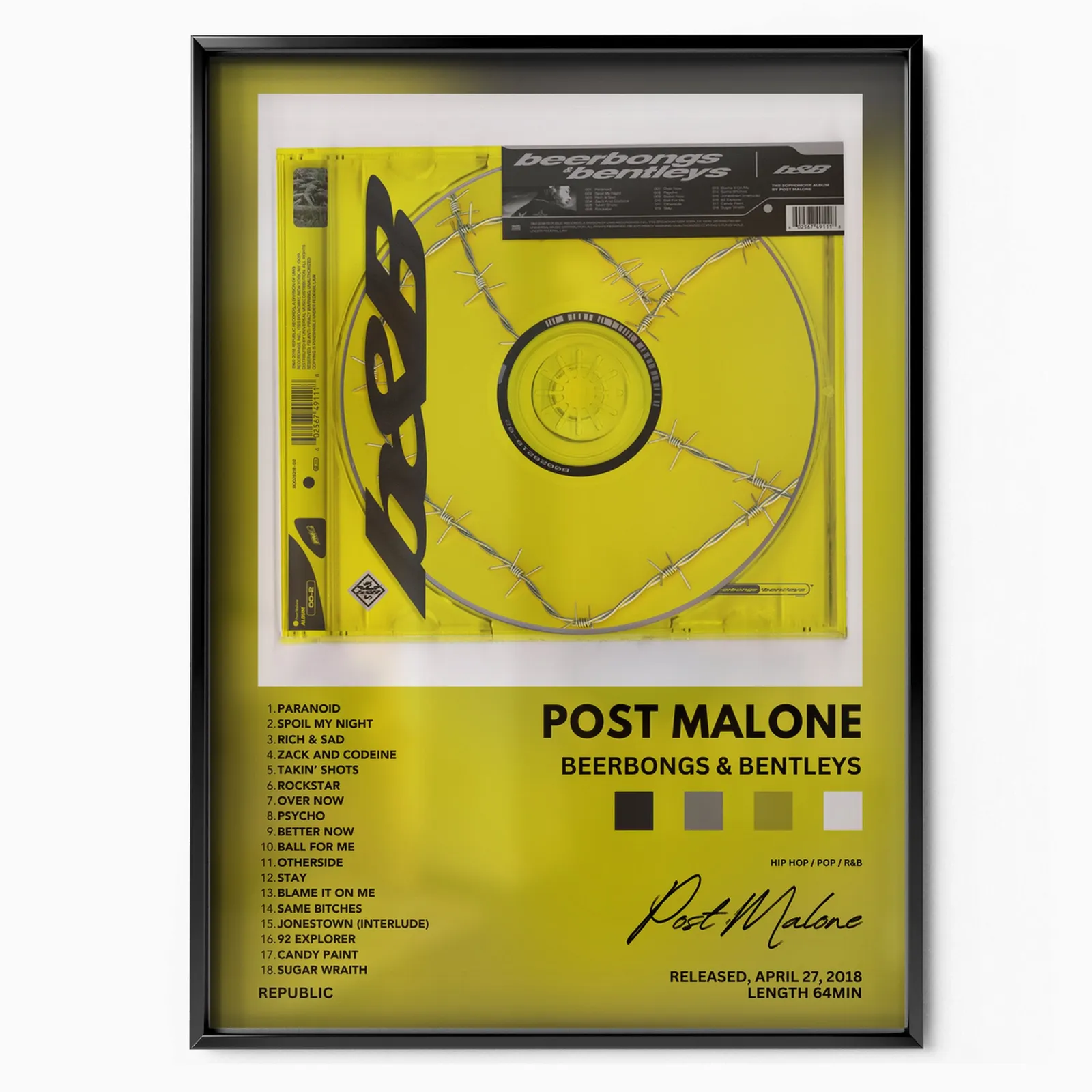 Beerbongs and Bentleys poster