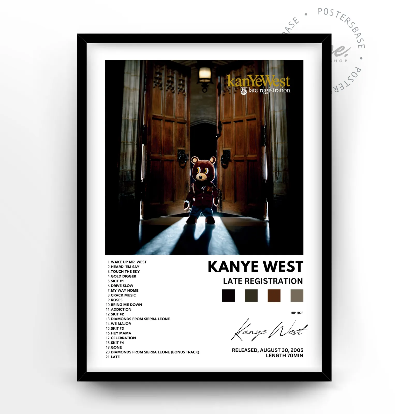 Le leggende di Juice World non muoiono mai poster, museum grade matte print