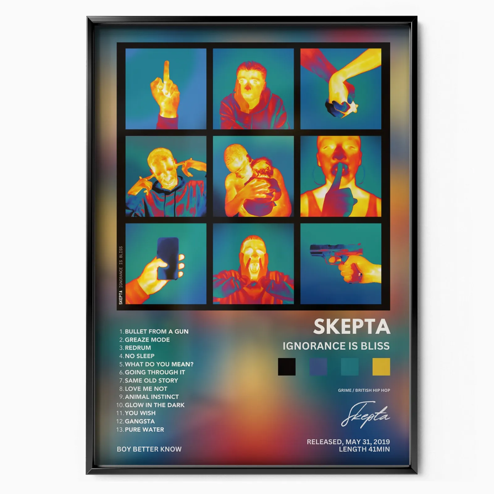 Skepta - Ignorance is Bliss poster