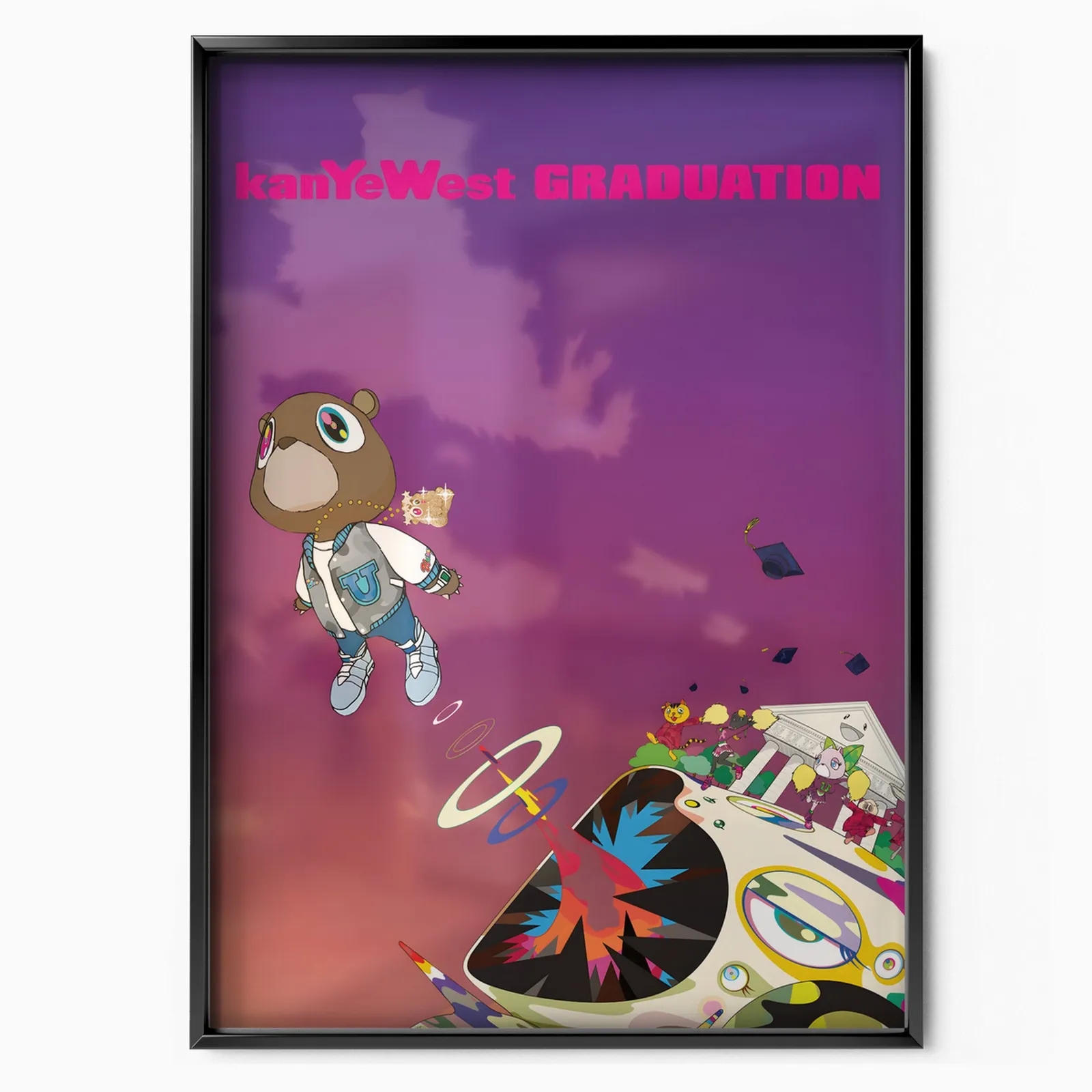Laurea di Kanye West poster, museum grade matte print