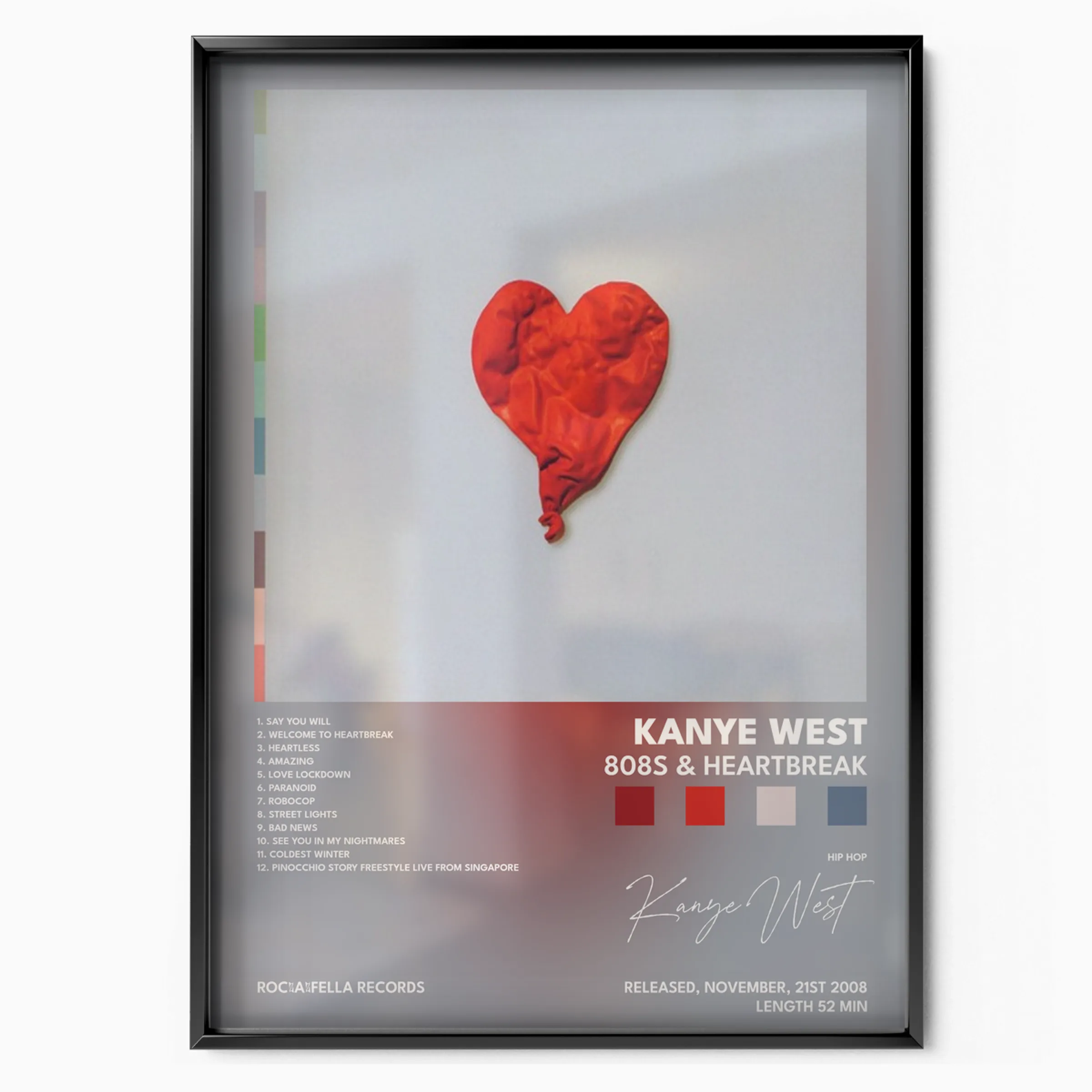 808s and Heartbreak poster