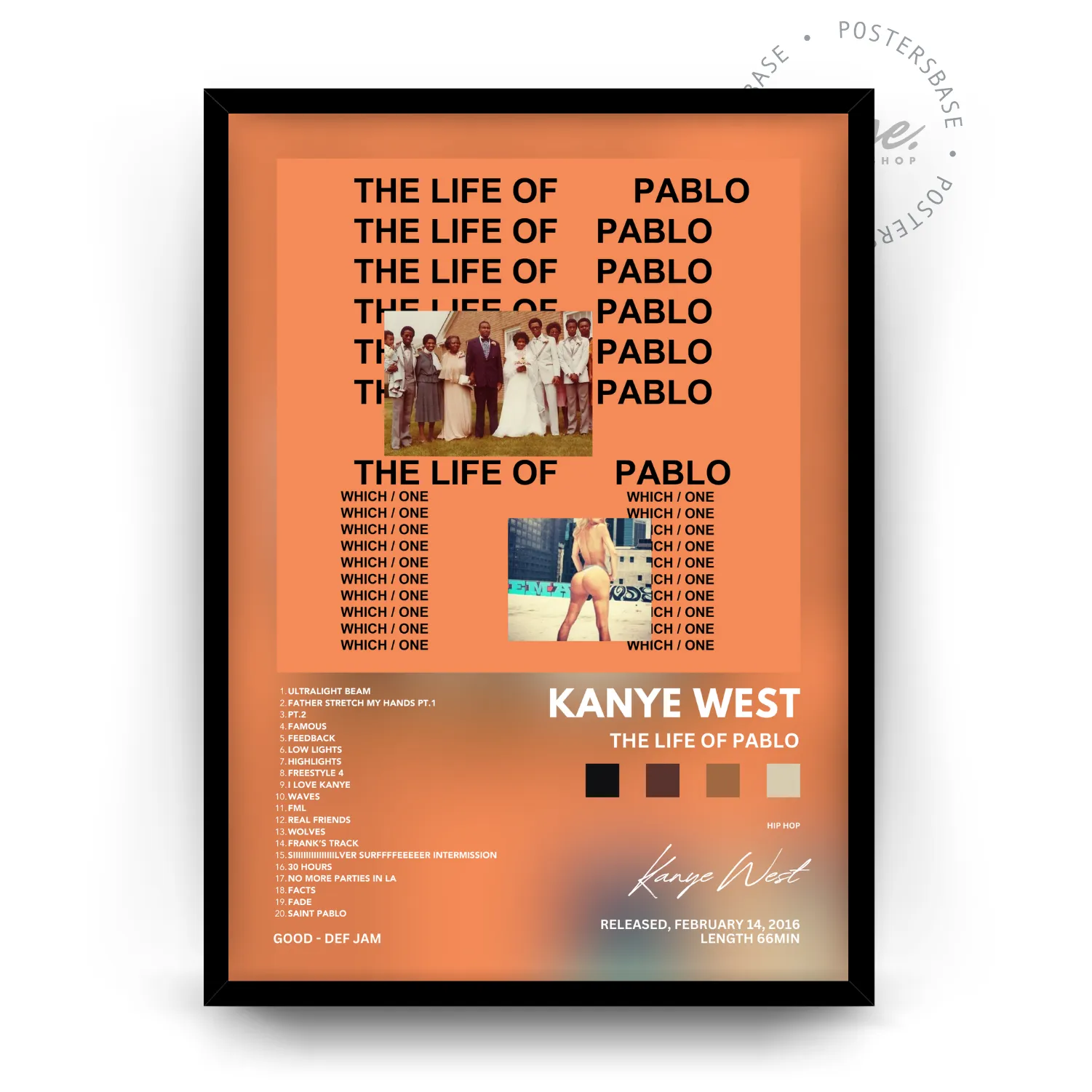 The Life of Pablo poster