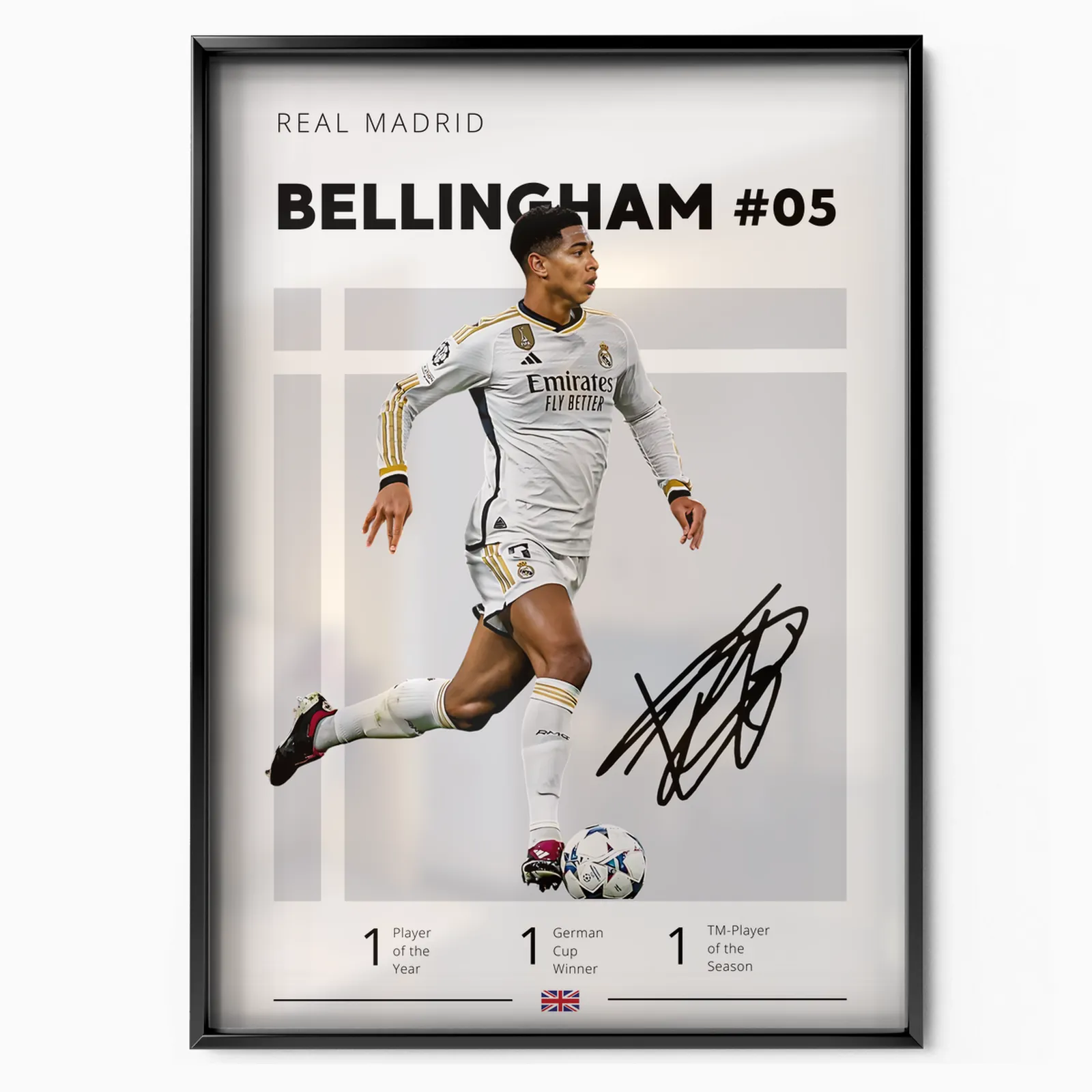 Jude Bellingham Real Madrid poster