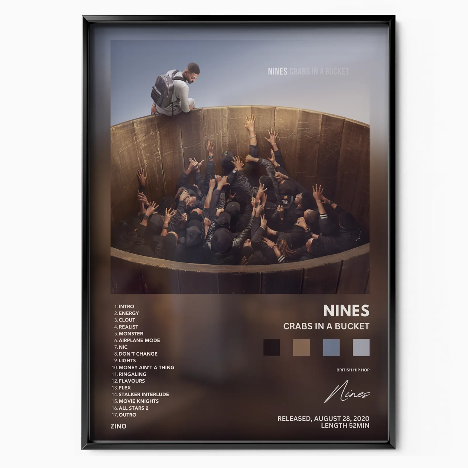Nines - Crabs in a Bucket poster