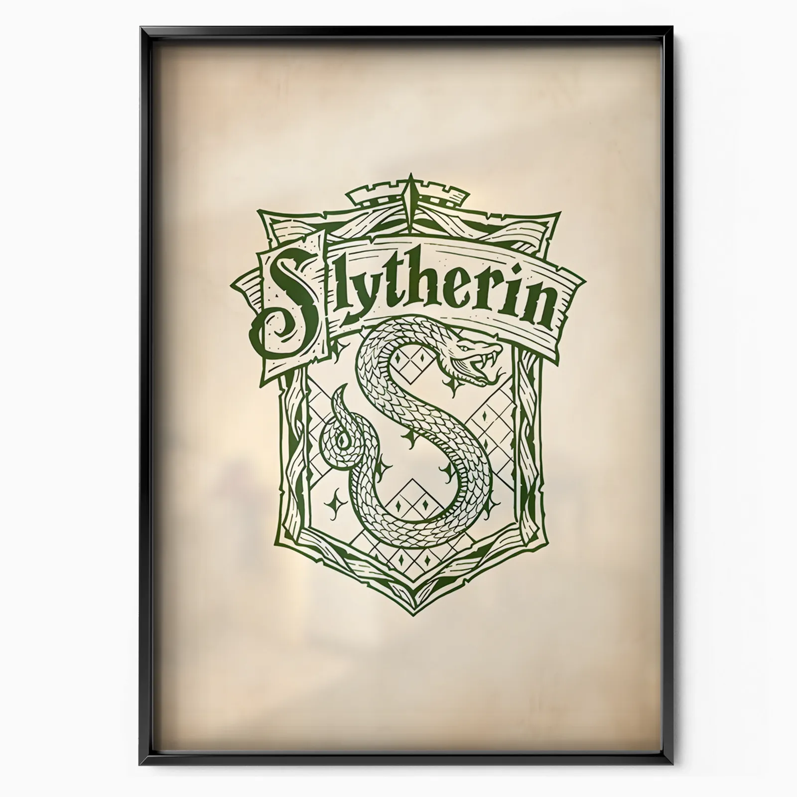 Slytherin Crest poster