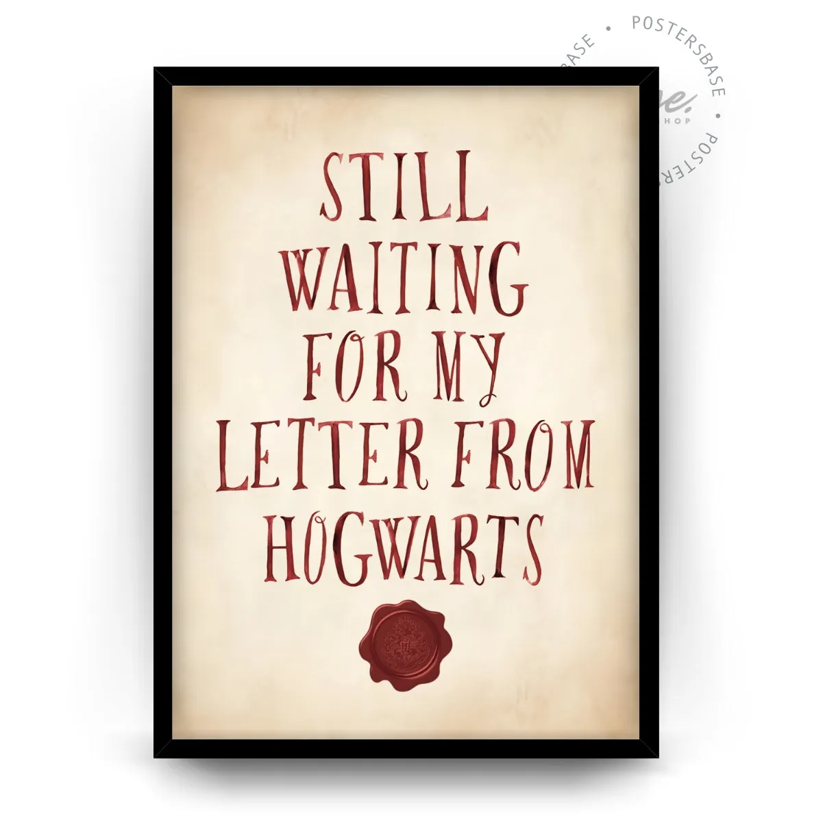 Letter for Hogwarts poster