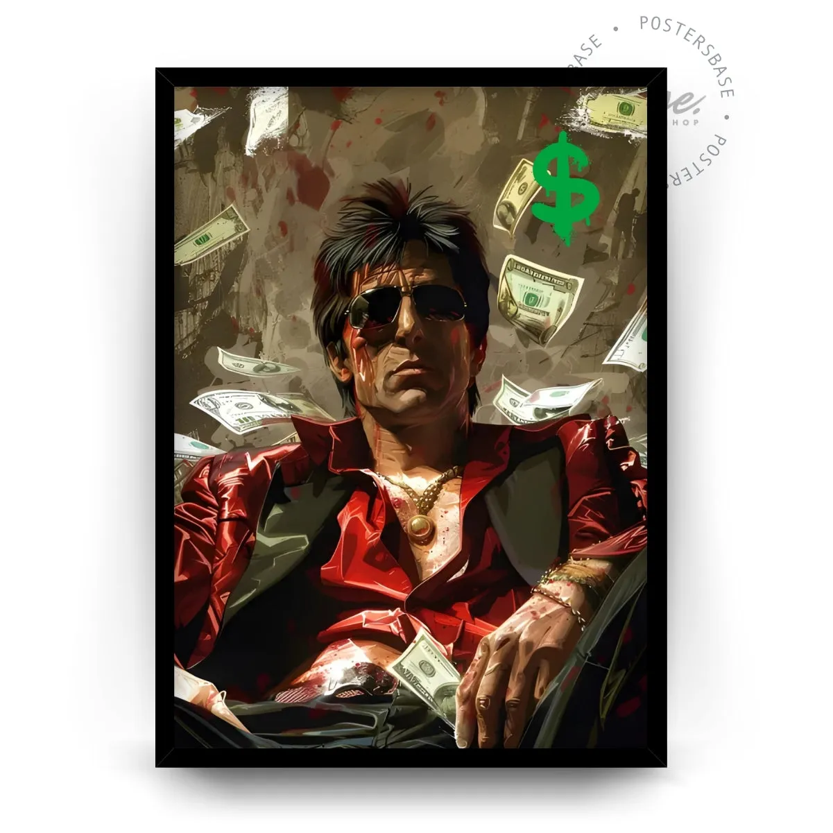 Tony Montana Money poster