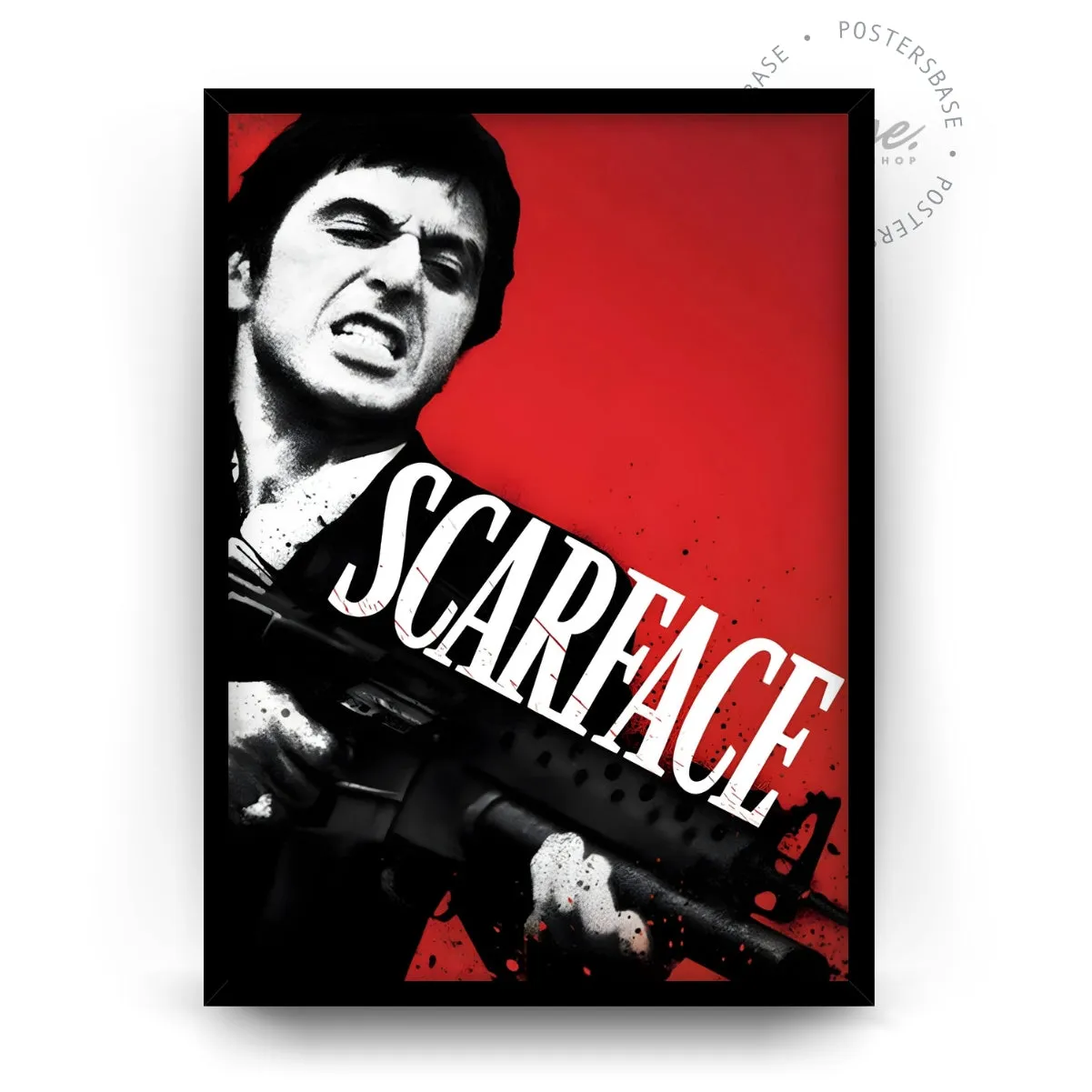 Tony Montana Red poster