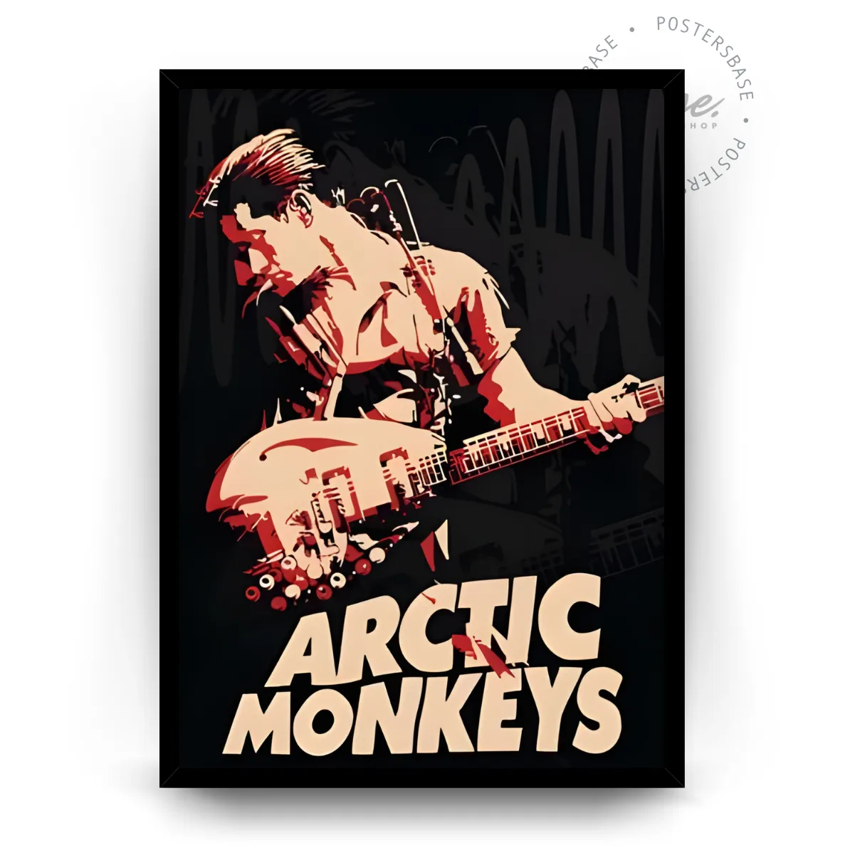 Blur Portrait poster, museum grade matte print