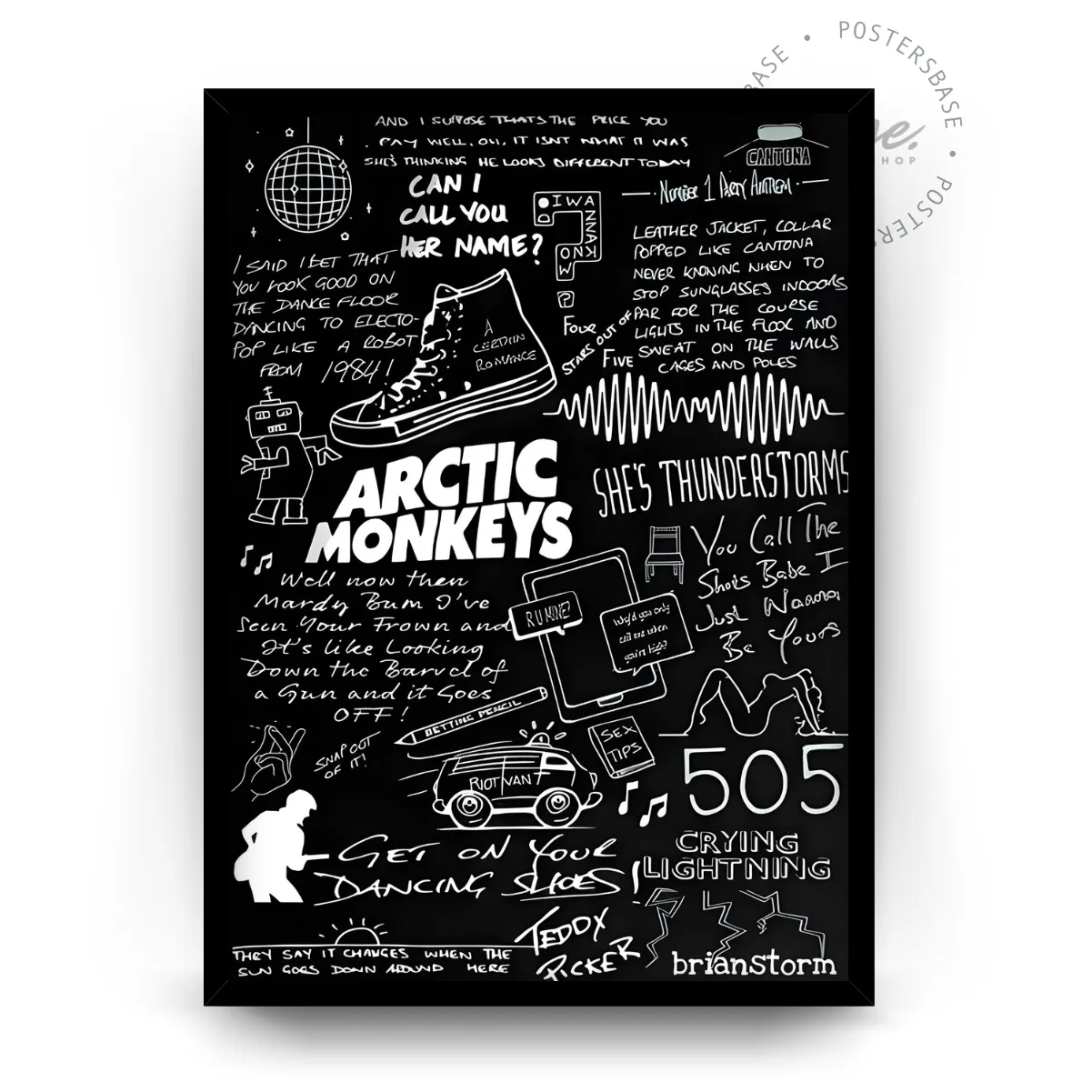 Jumble 1 poster, museum grade matte print