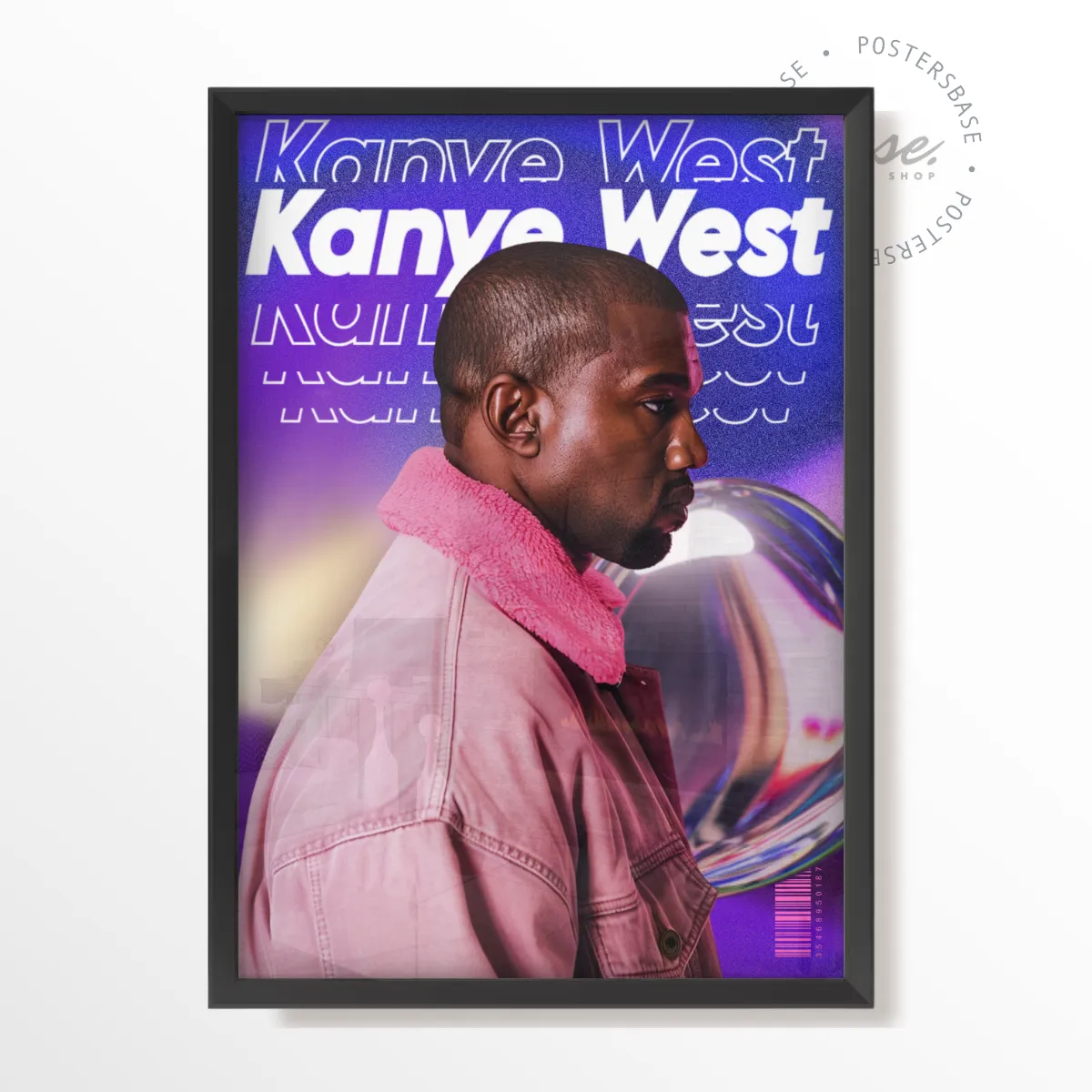Kanye West poster, museum grade matte print