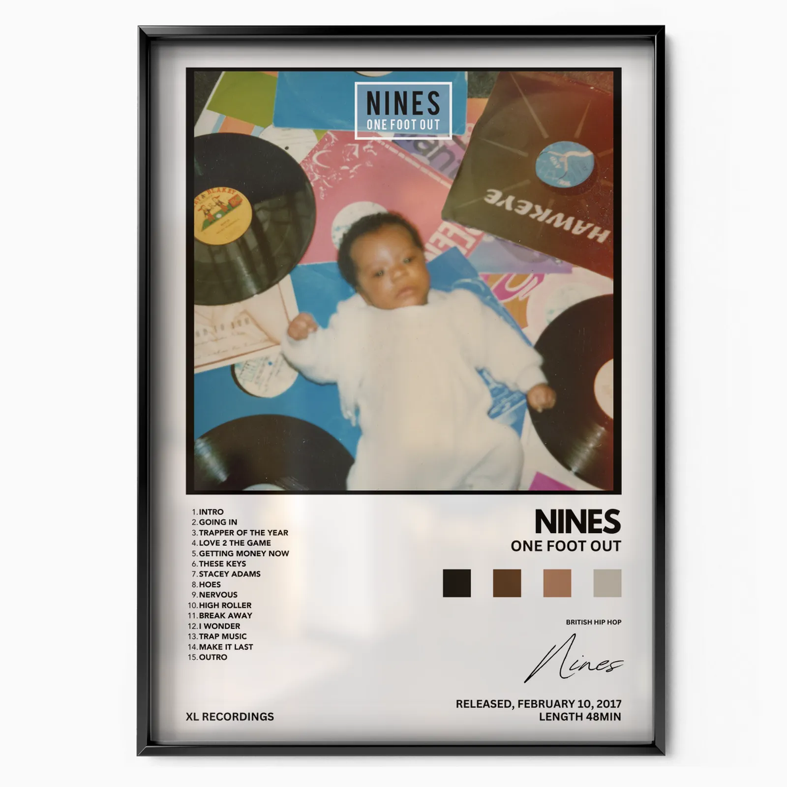 Nines - One Foot Out poster