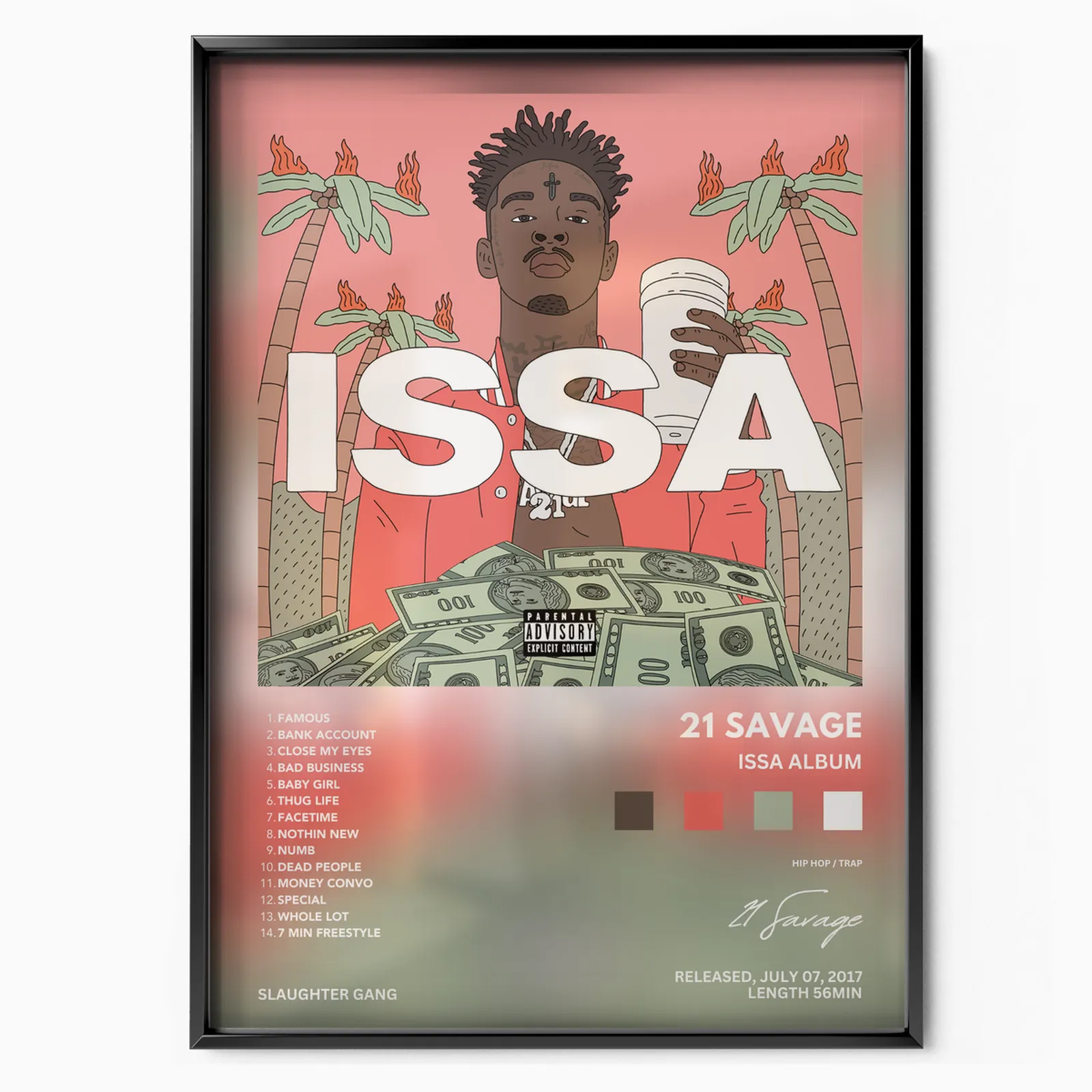 Issa Album poster