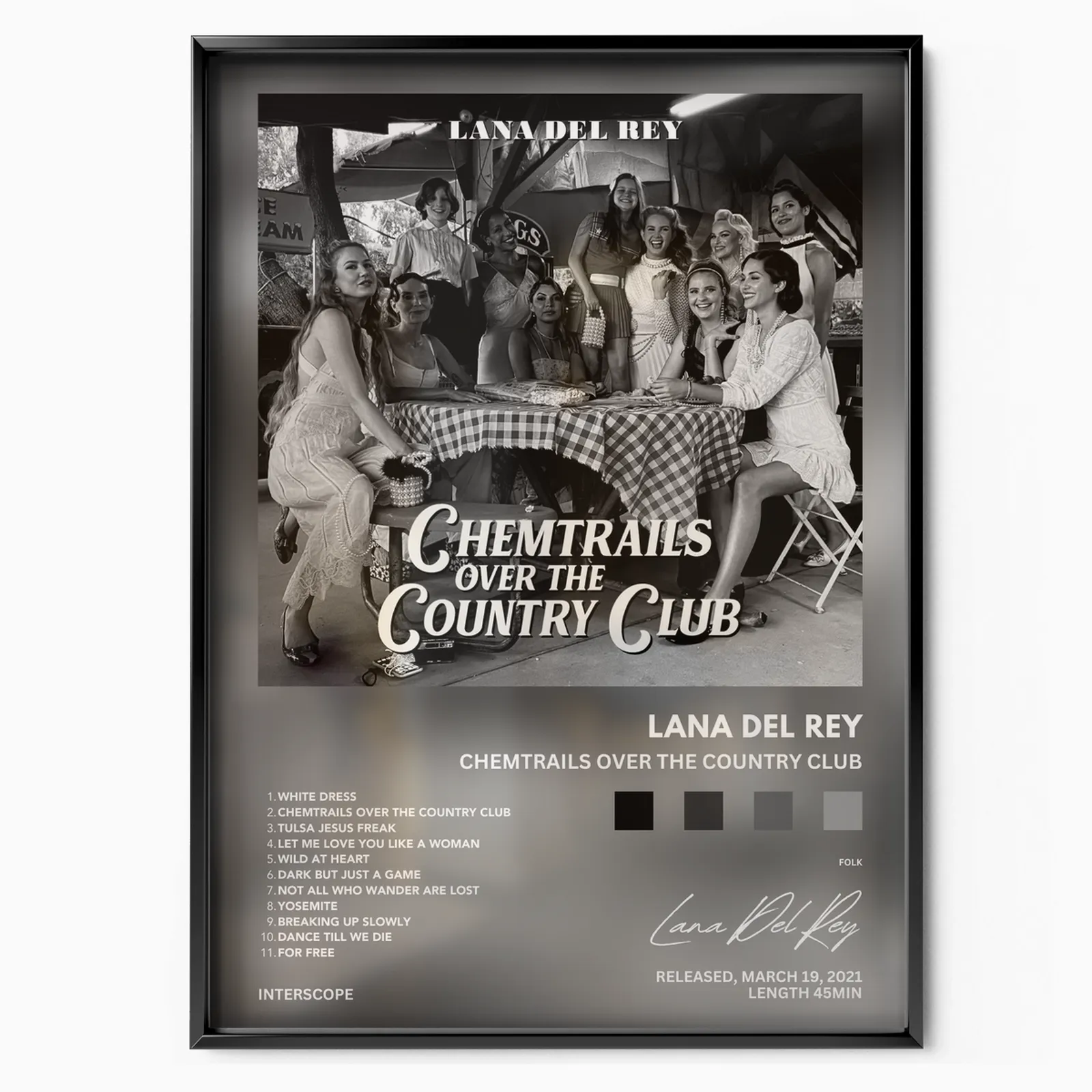 Chemtrails Over the Country Club poster