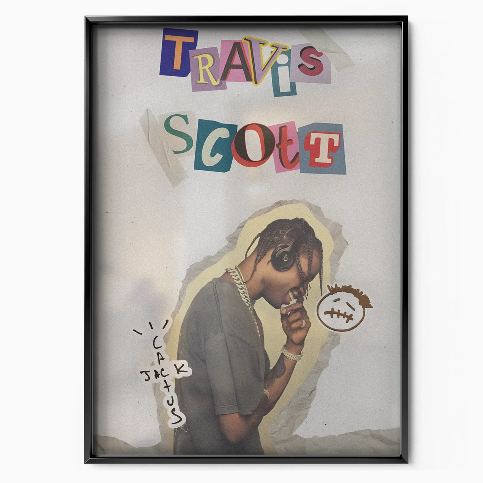 Collage Mood poster, museum grade matte print