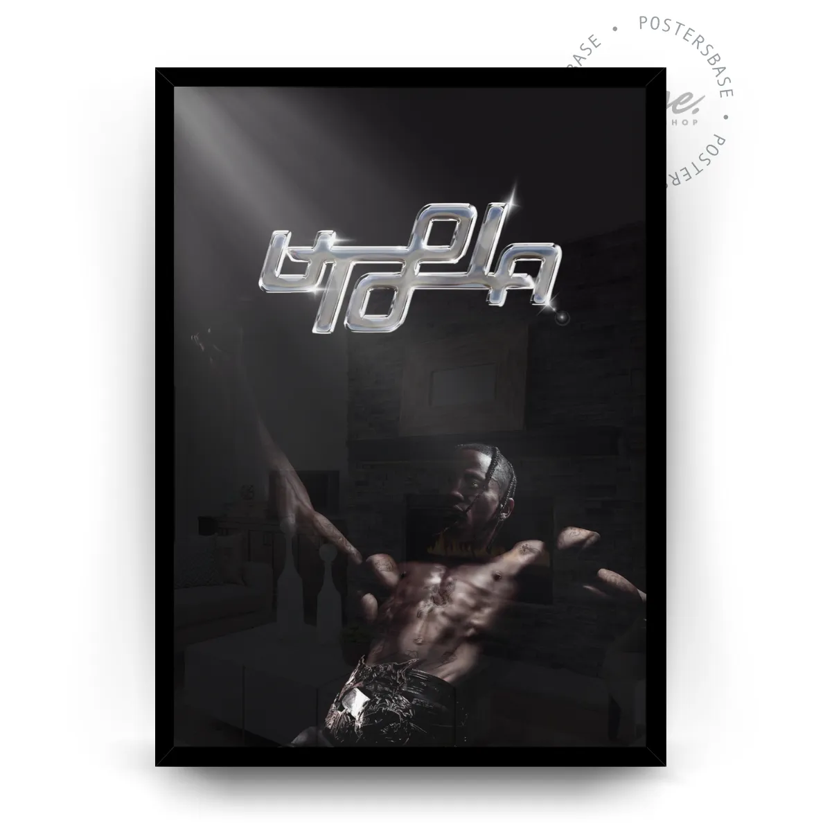 Utopia Chrome Cover poster, museum grade matte print