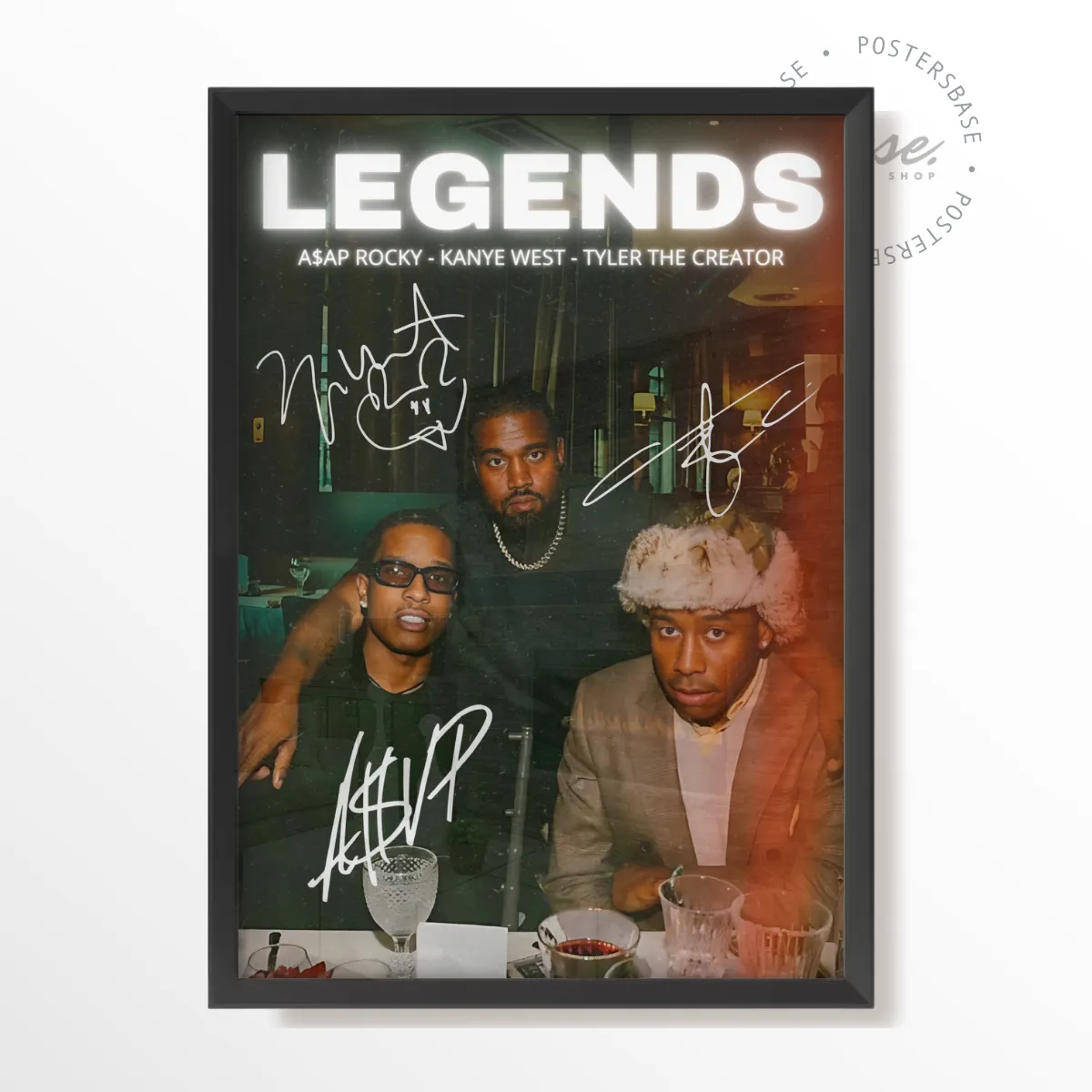 Kanye West poster, museum grade matte print