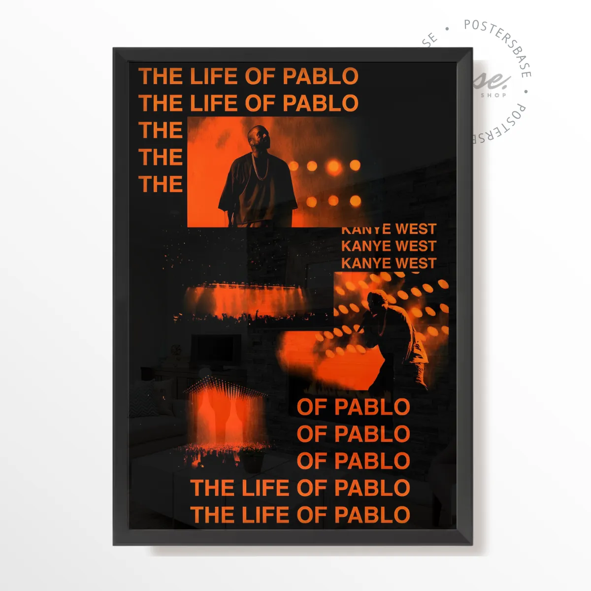 Kanye West poster, museum grade matte print
