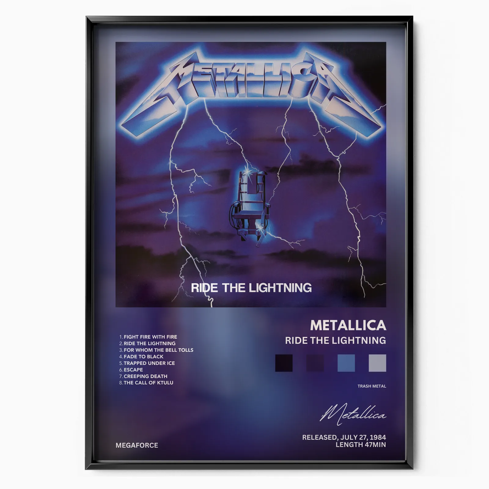 Ride the Lightning poster