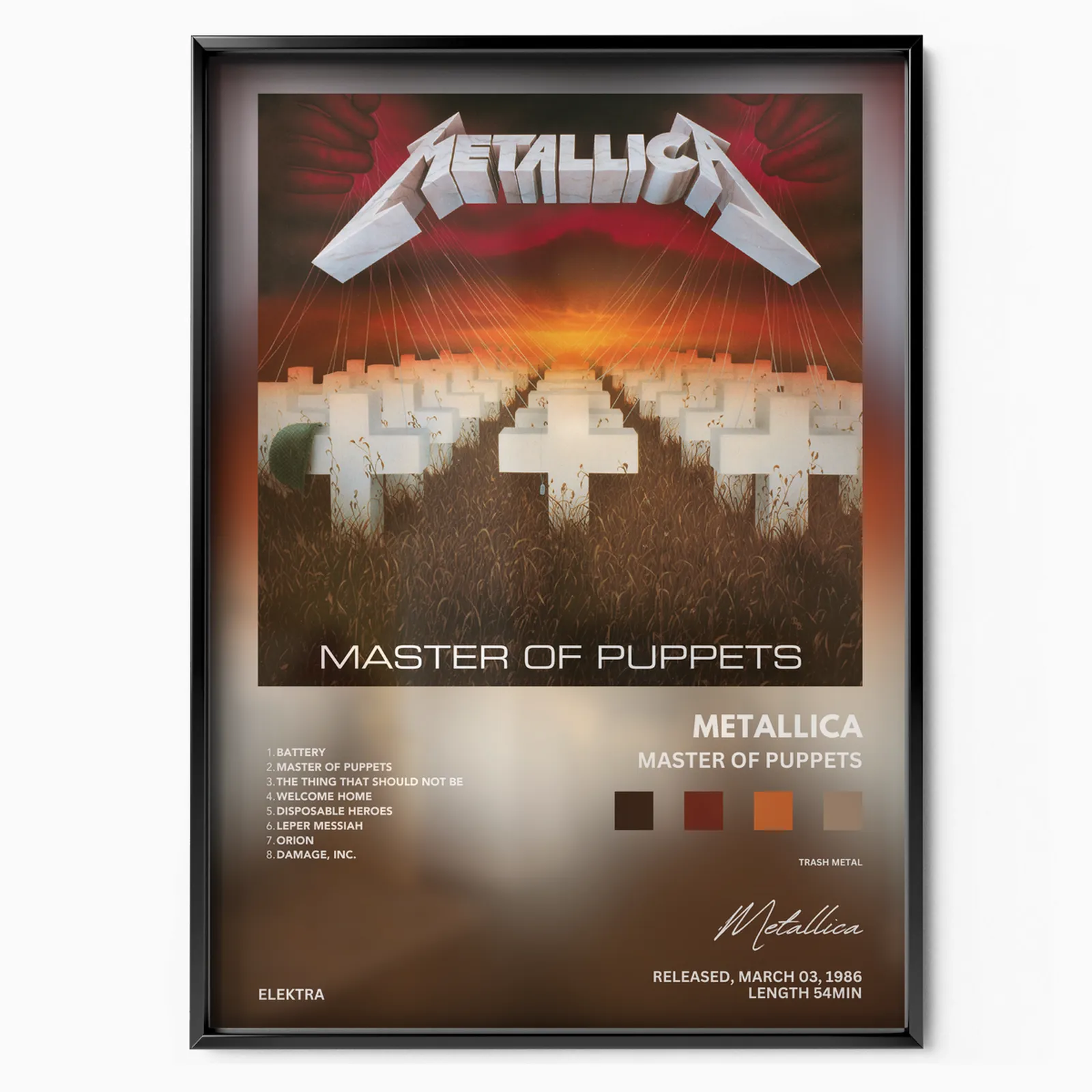 Master of Puppets poster