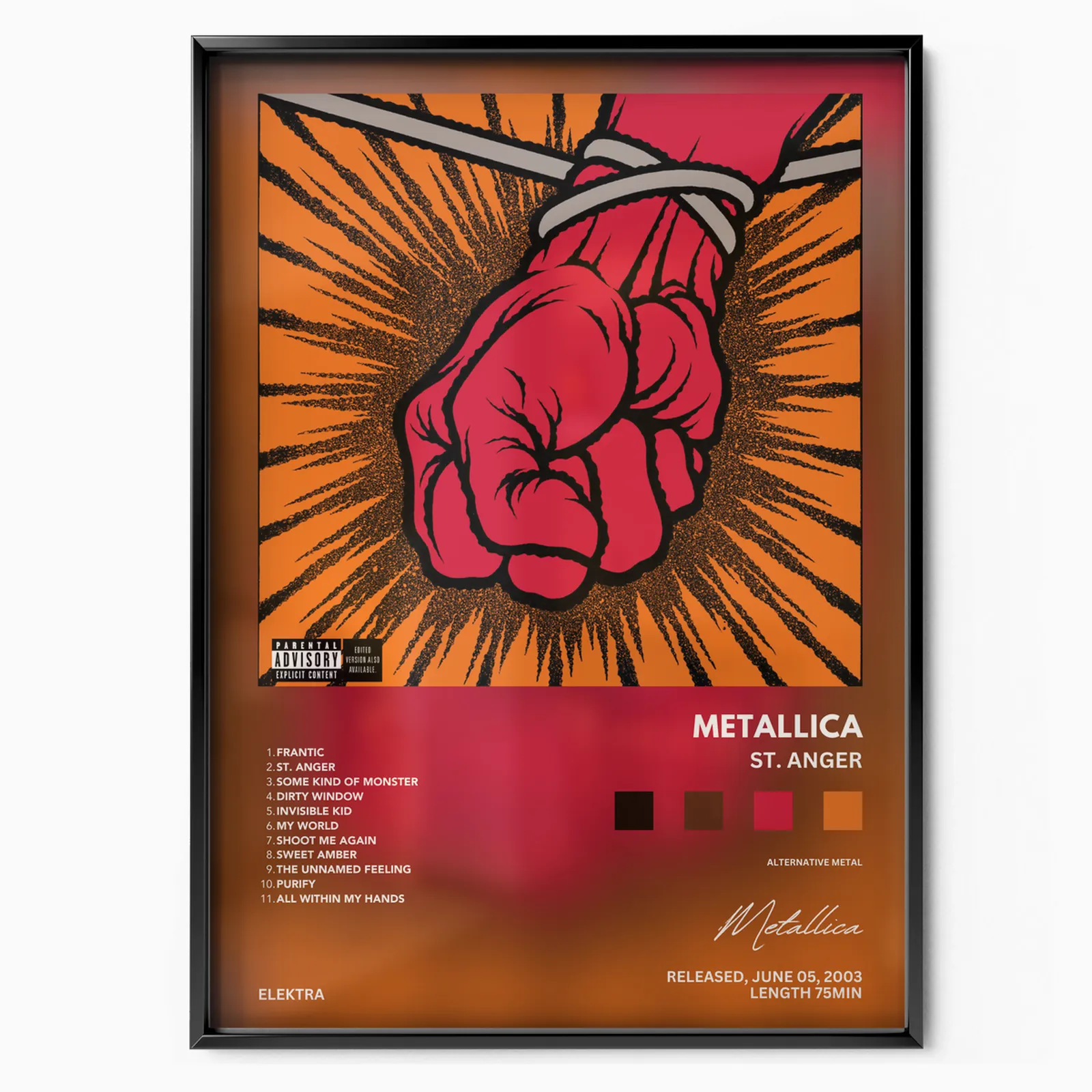 St. Anger poster