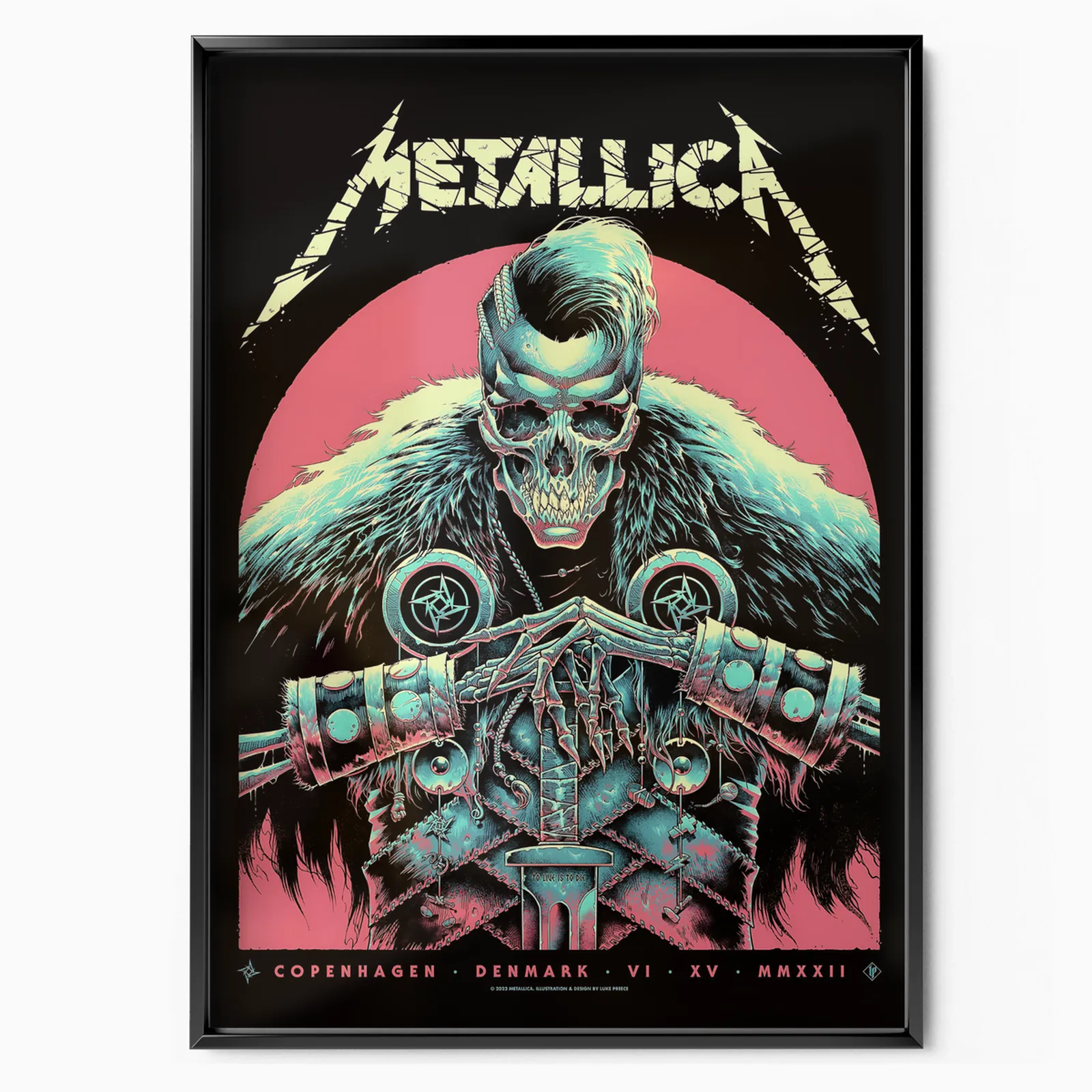 Scimmie artiche poster, museum grade matte print