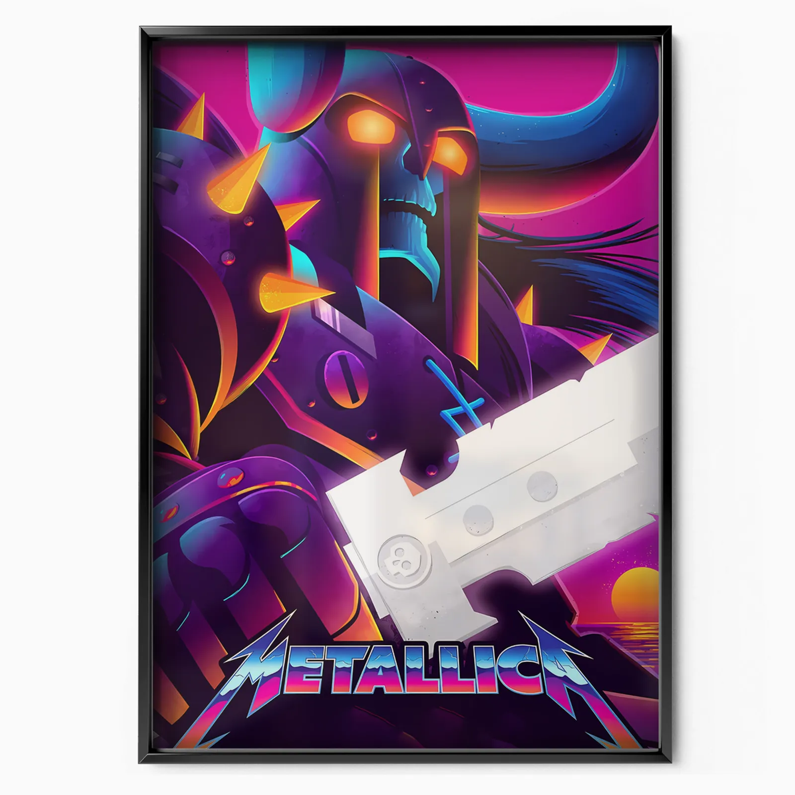 Scimmie artiche poster, museum grade matte print