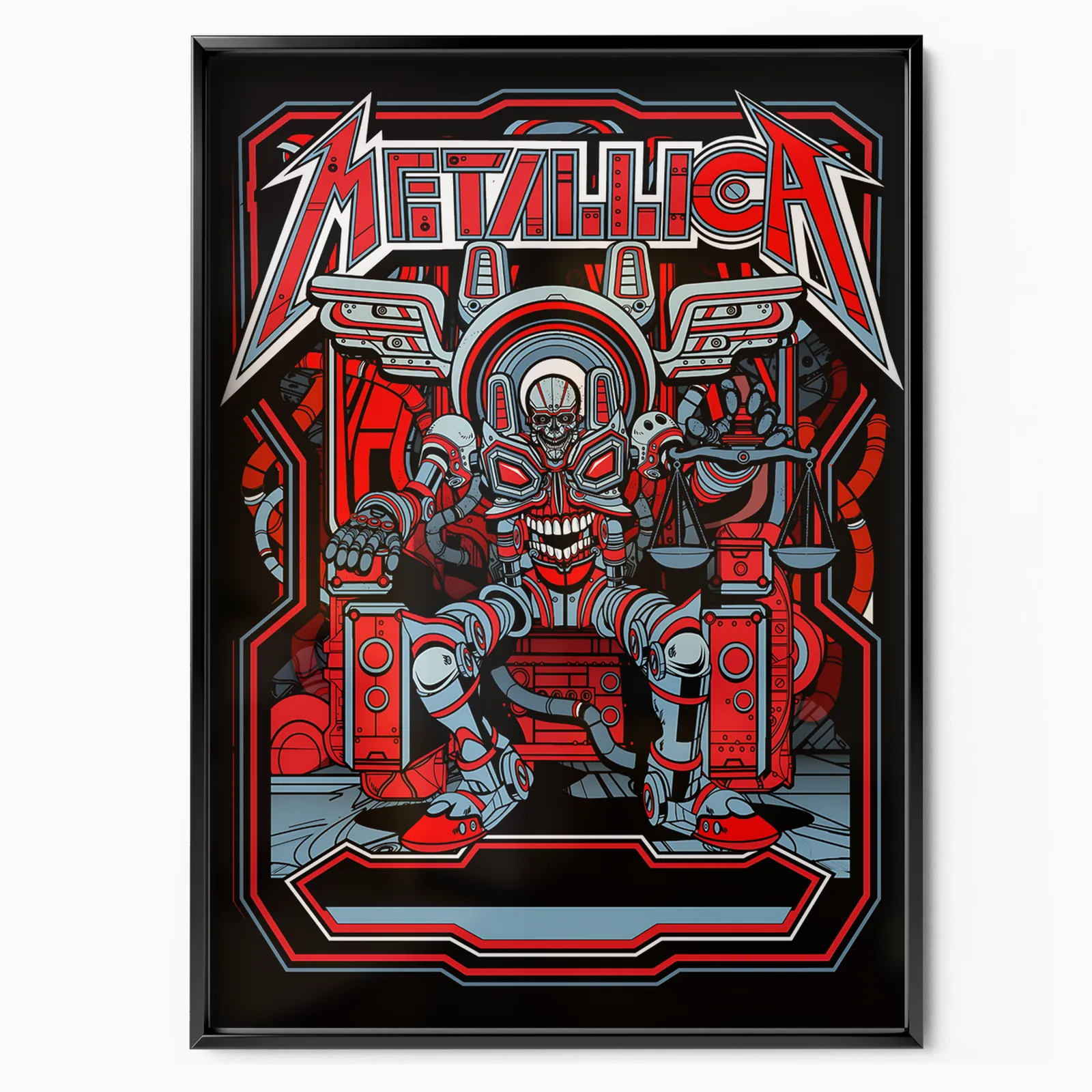 Scimmie artiche poster, museum grade matte print