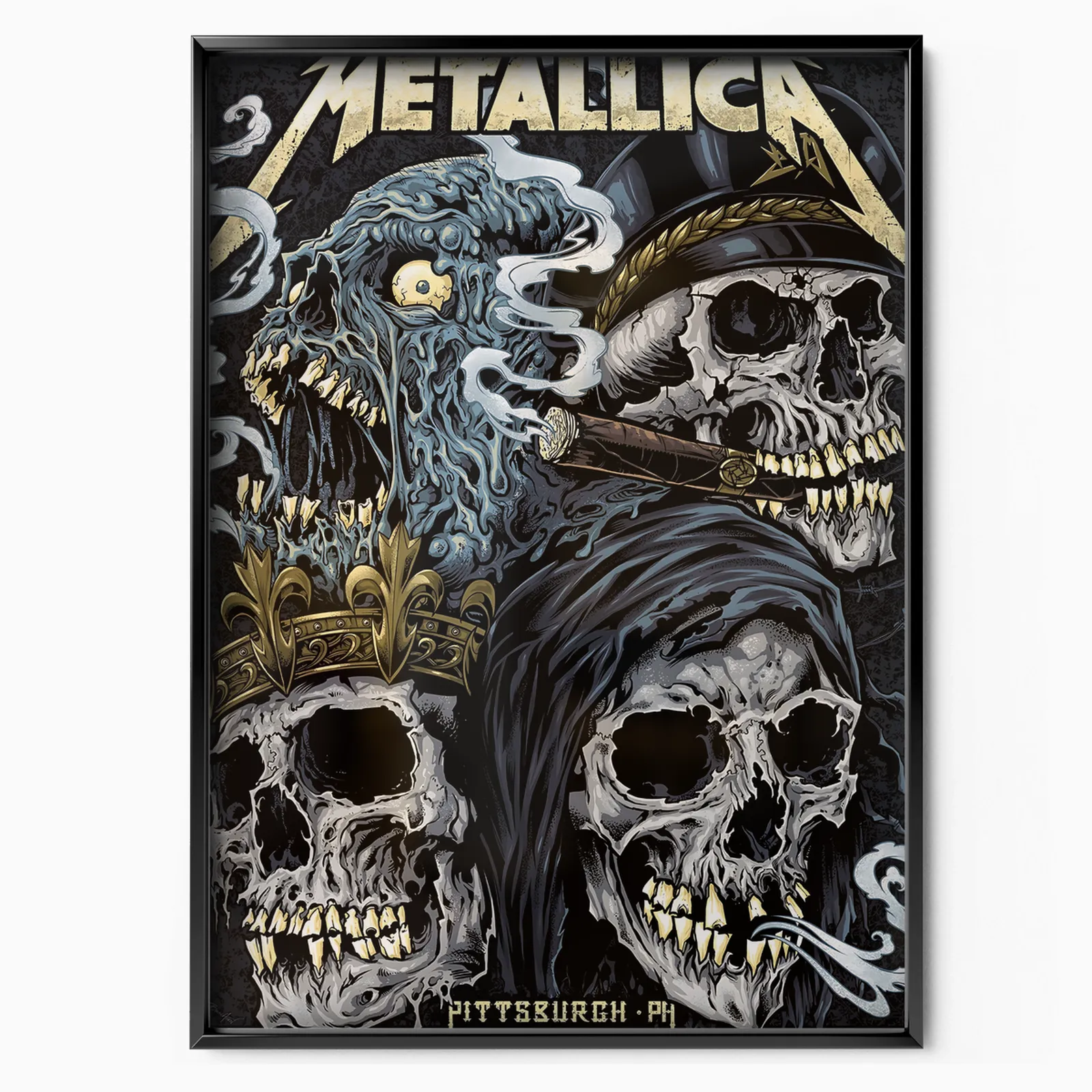 Scimmie artiche poster, museum grade matte print