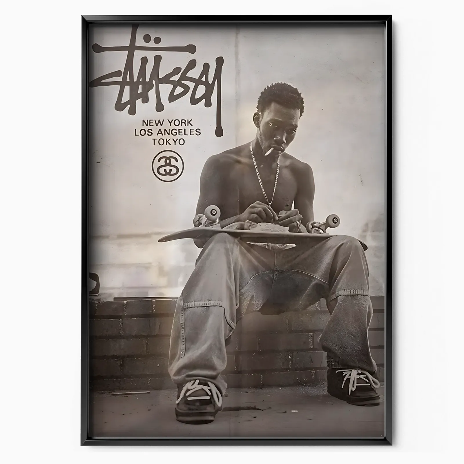 Stussy internazionale poster, museum grade matte print