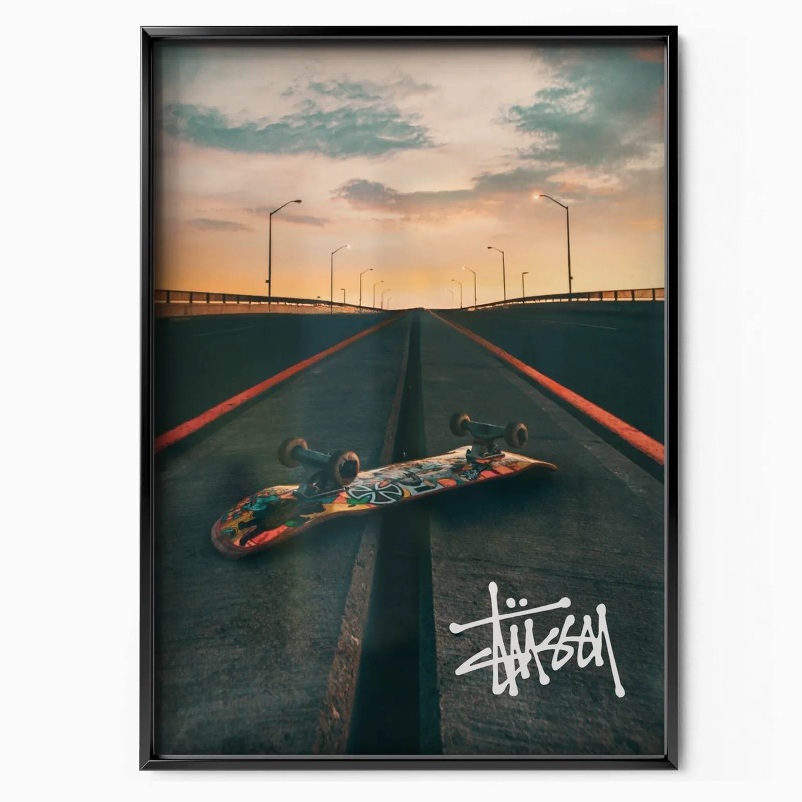 Stussy internazionale poster, museum grade matte print