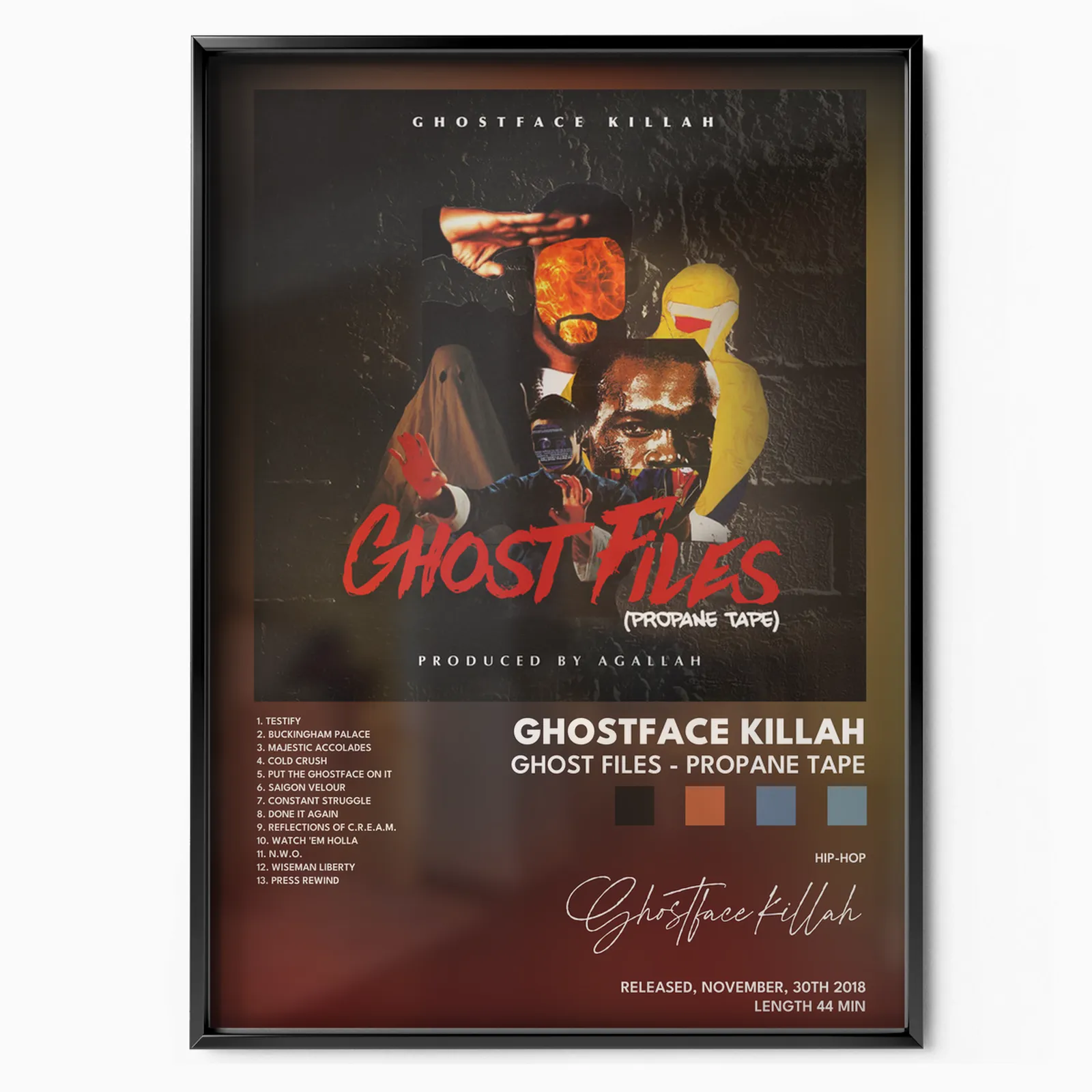 Ghostface Killah - Ghost Files Propane Tape poster