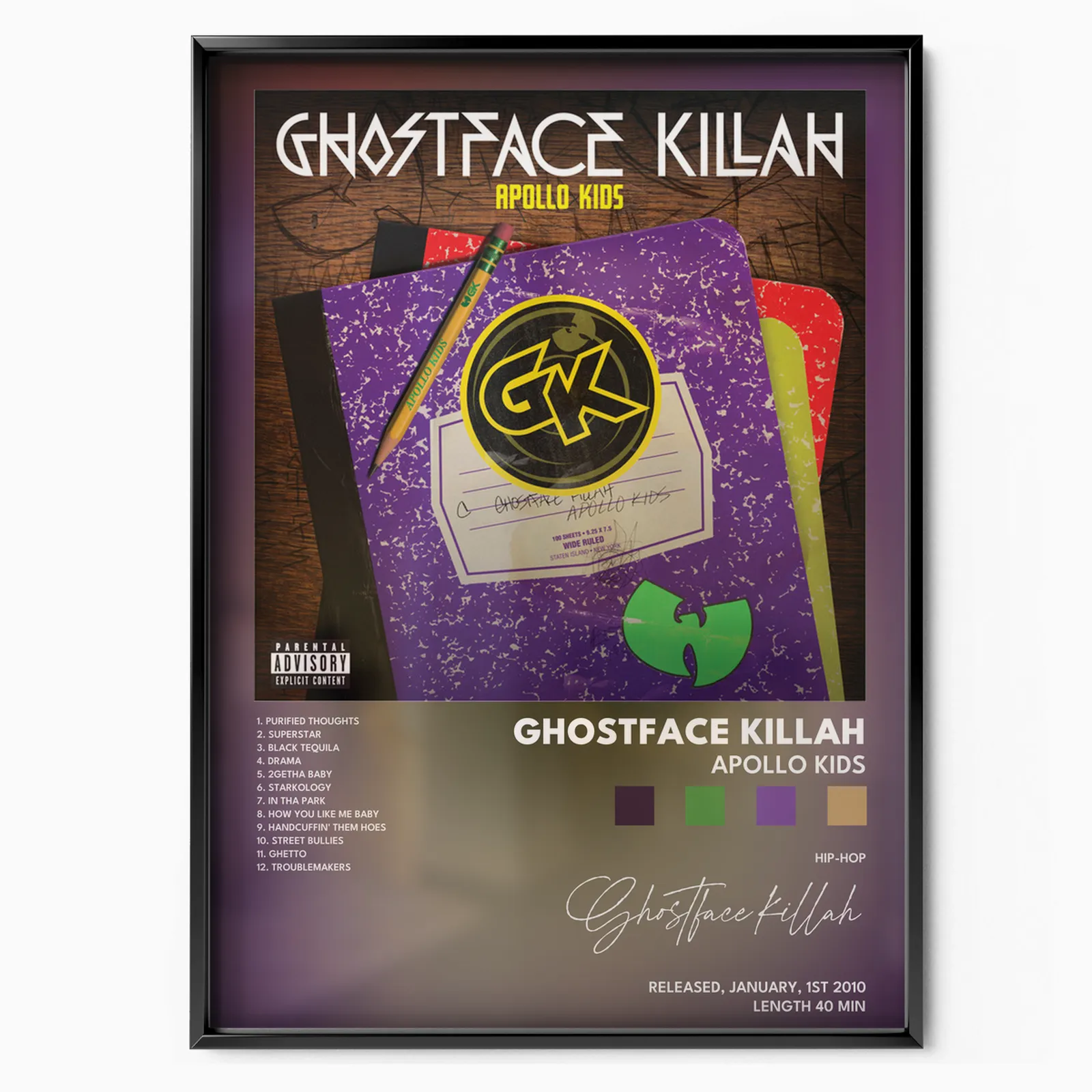 Ghostface Killah - Apollo Kids poster