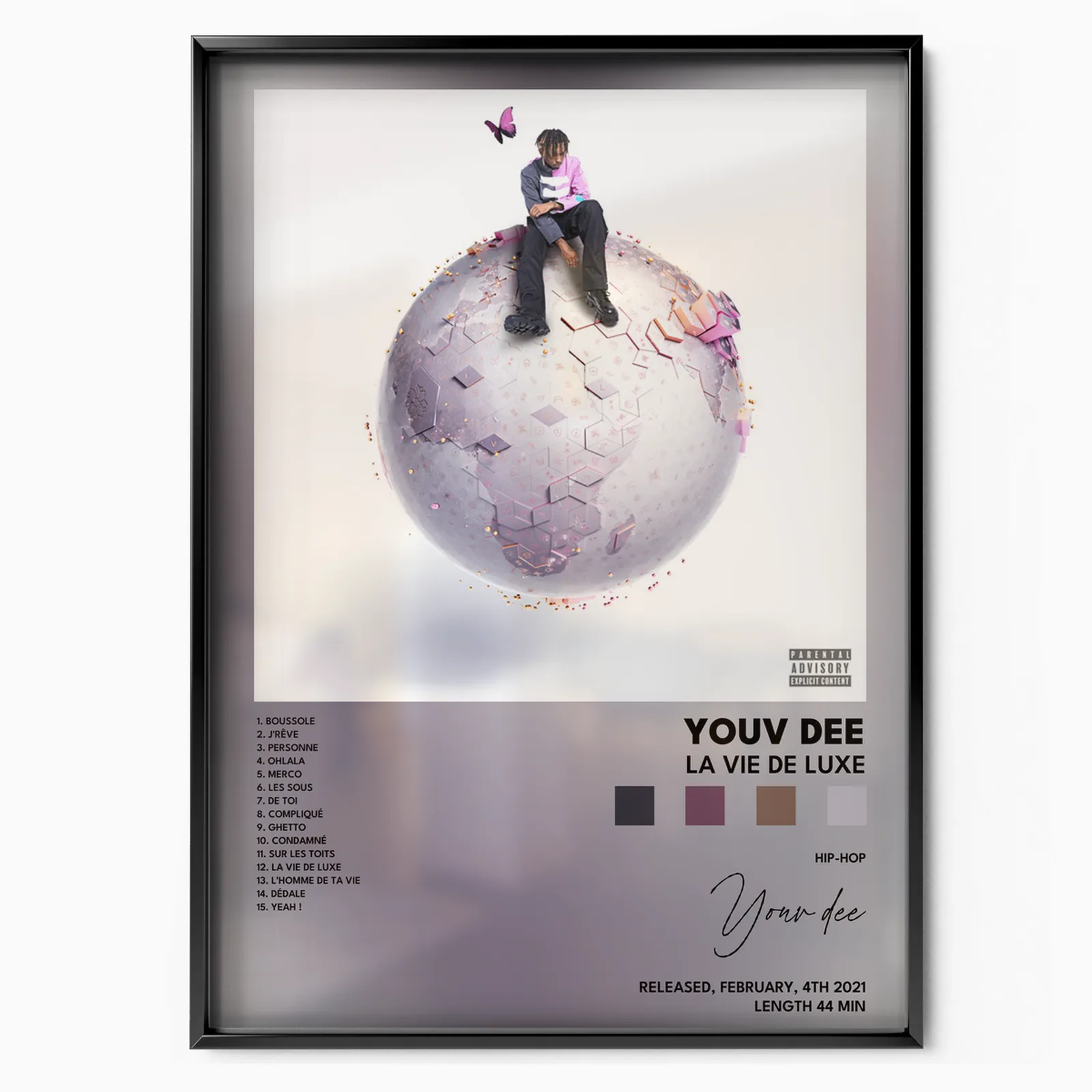 Youv Dee - La vie de luxe poster, museum grade matte print