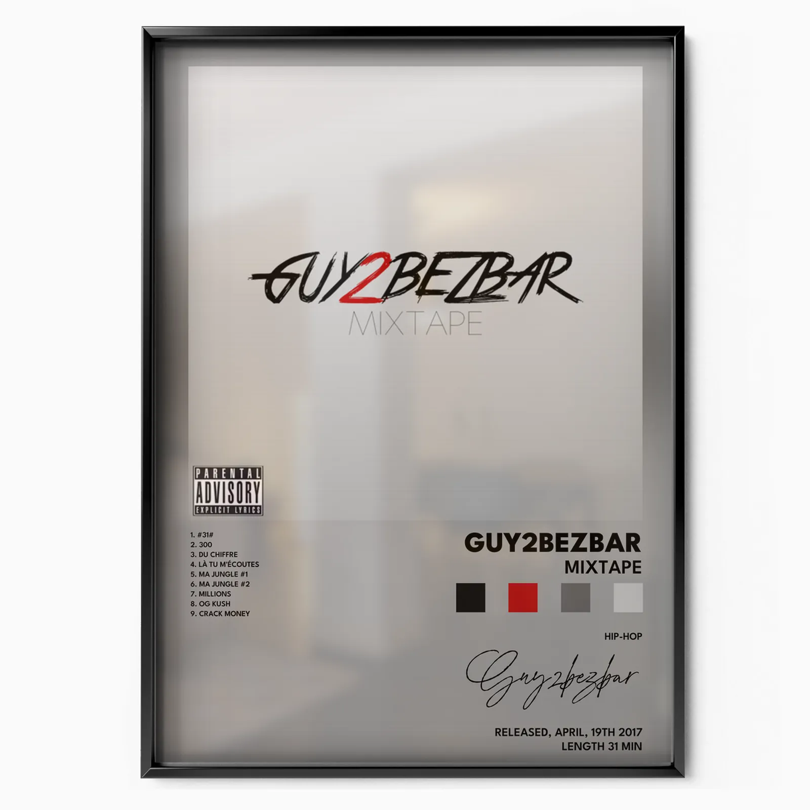 Guy2Bezbar - Mixtape poster