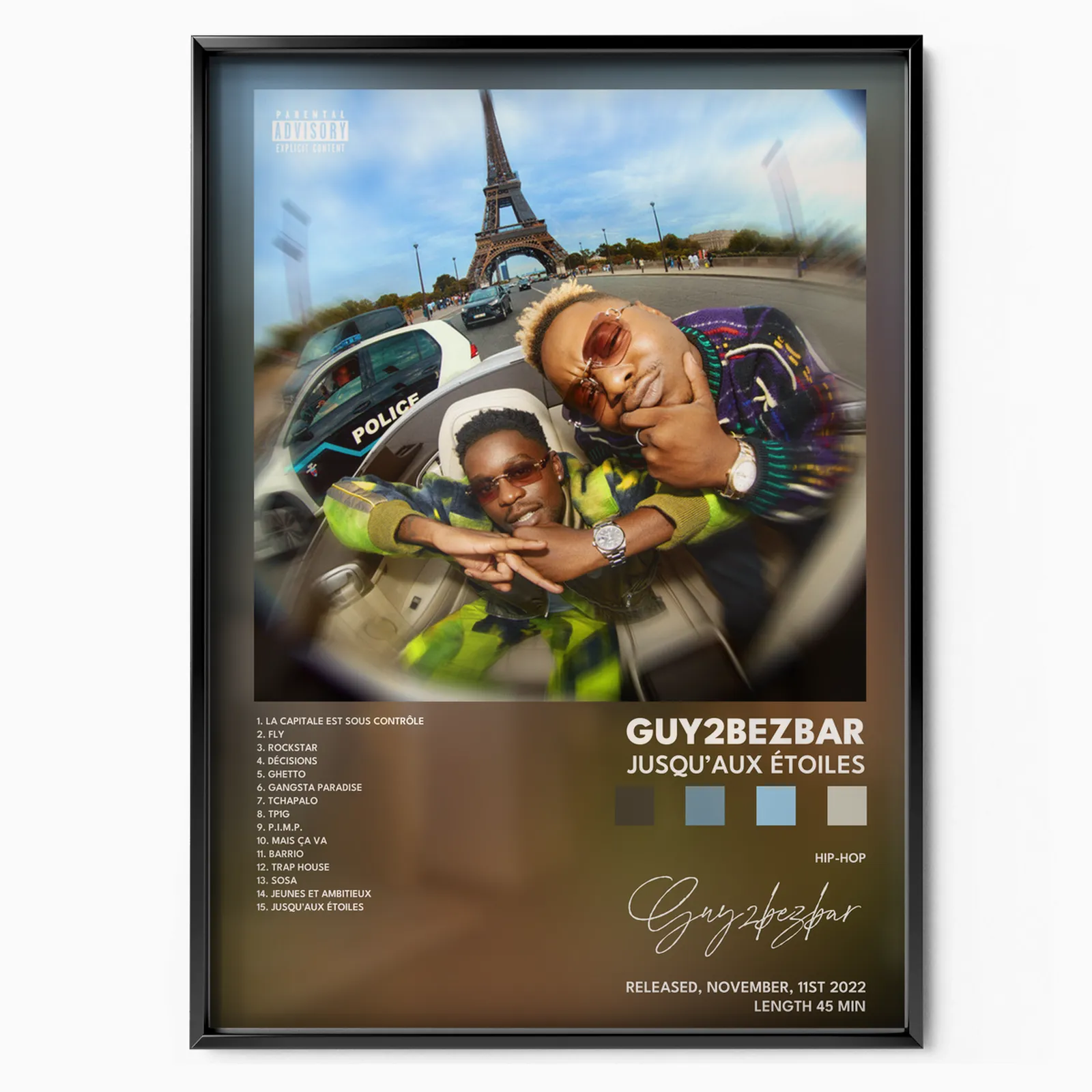 Guy2Bezbar - Jusquaux étoiles poster