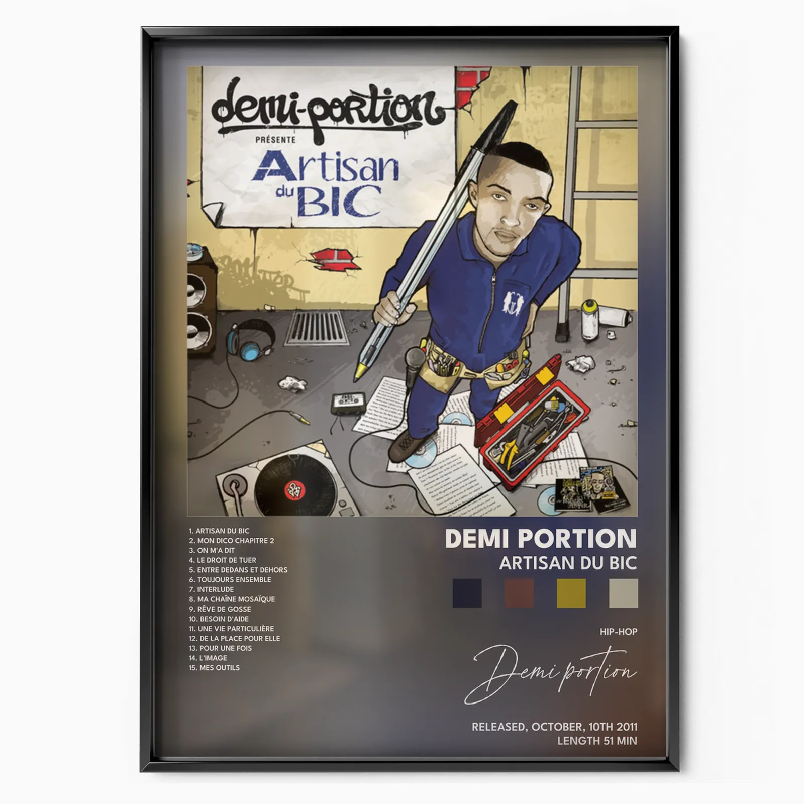 Demi Portion - Artisan du Bic poster