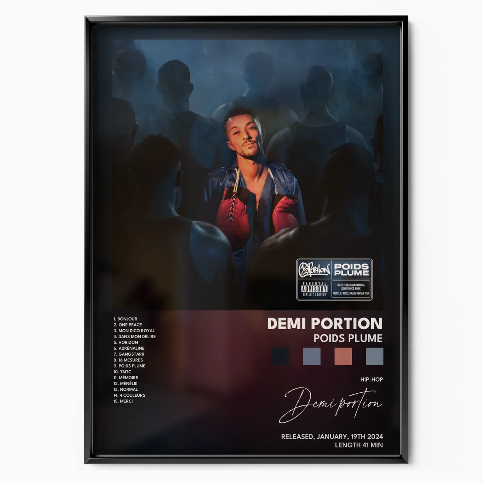 Demi Portion - Poids plume poster, museum grade matte print