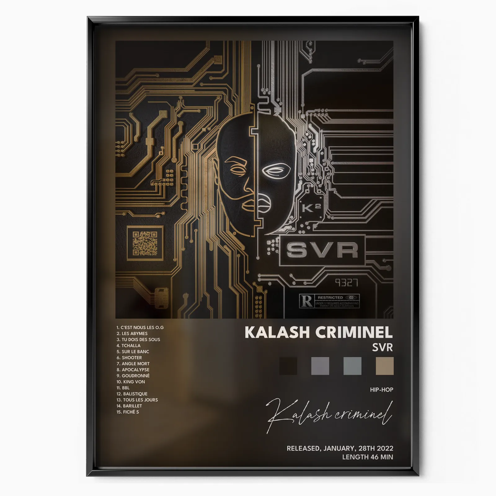 Kalash Criminel - SVR poster