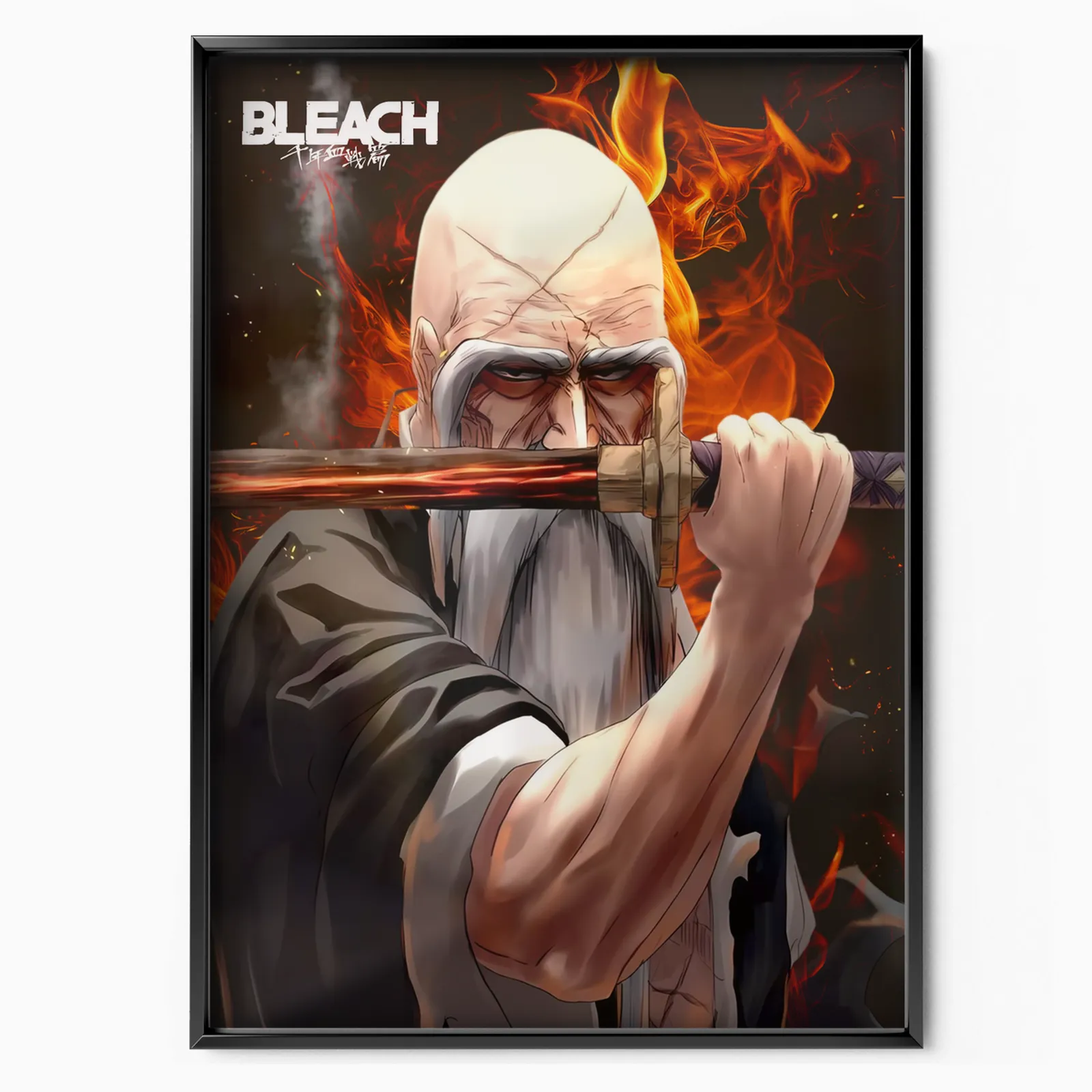 BLEACH Genryusai Shigekuni Yamamoto poster