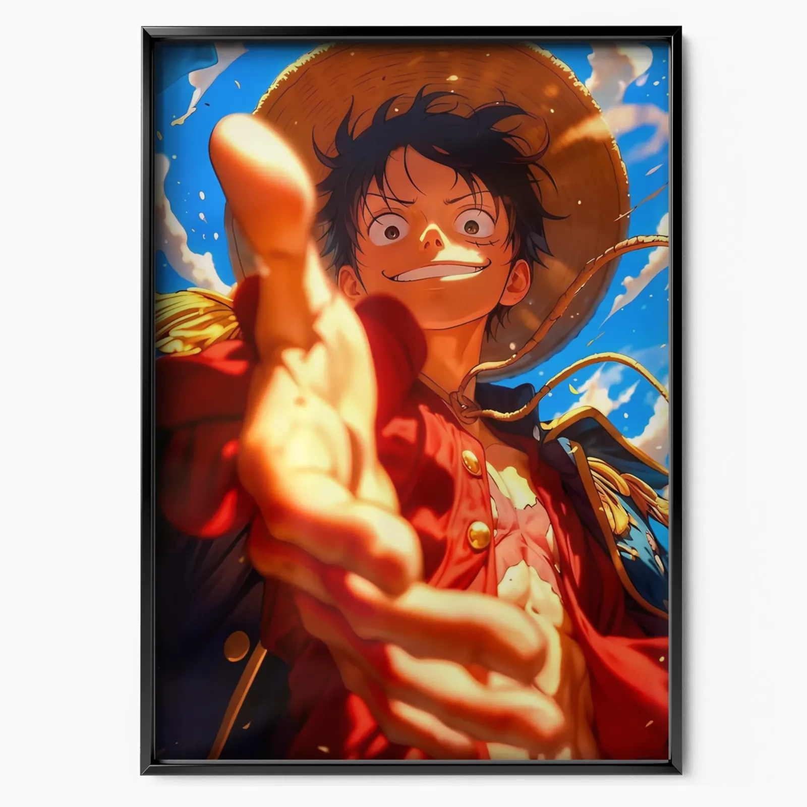 ONE PIECE LUFFY HAND poster