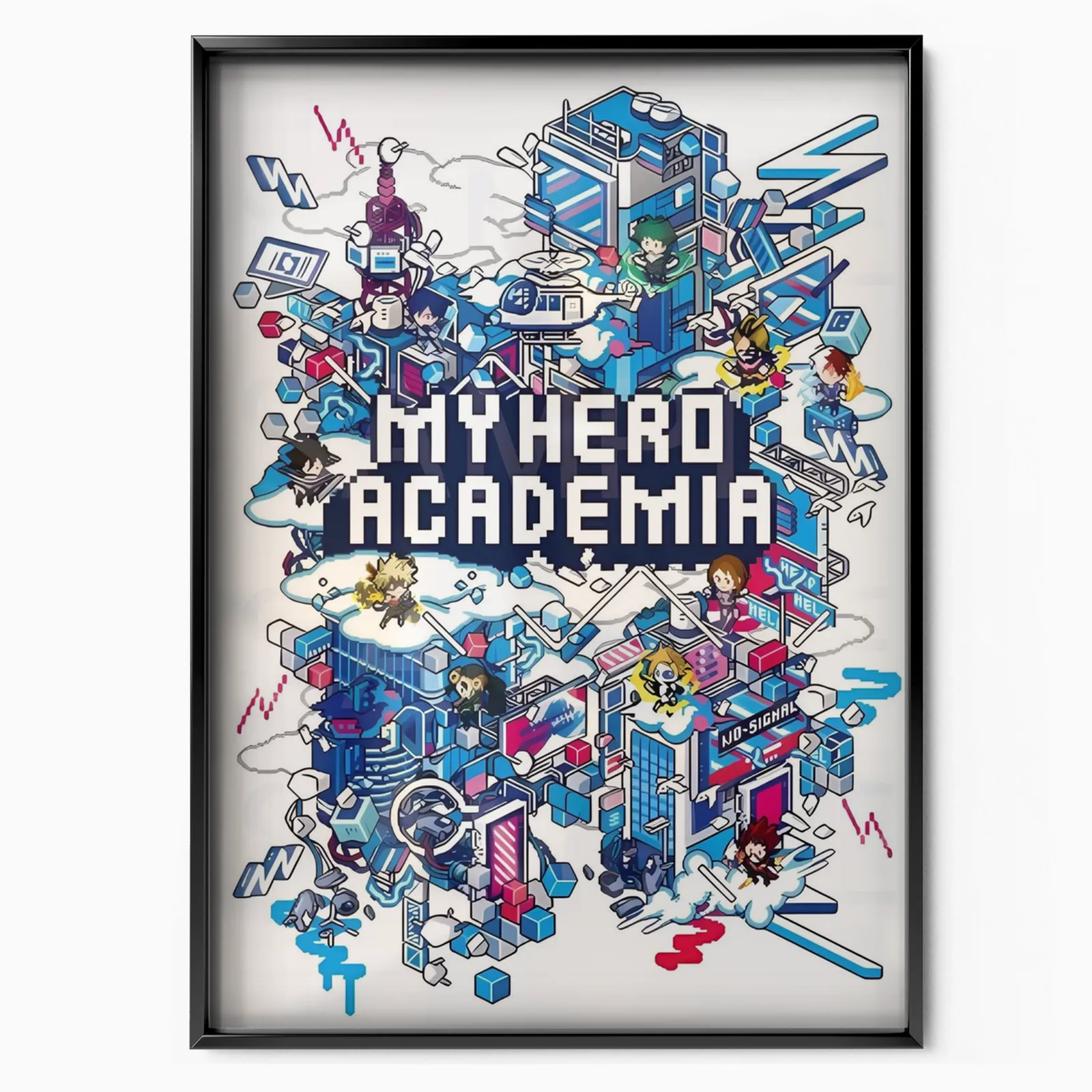 MY HERO ACADEMIA HABBO poster