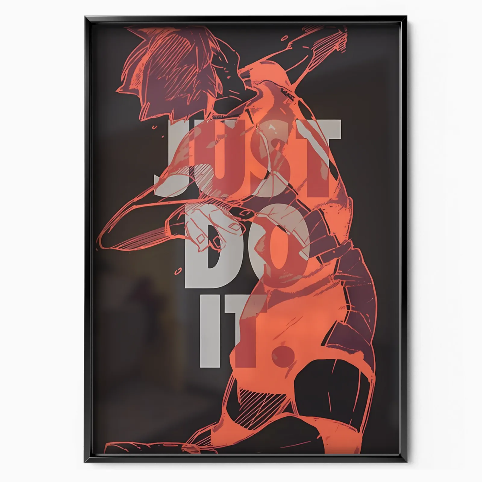 Sky-High Spikers poster, museum grade matte print