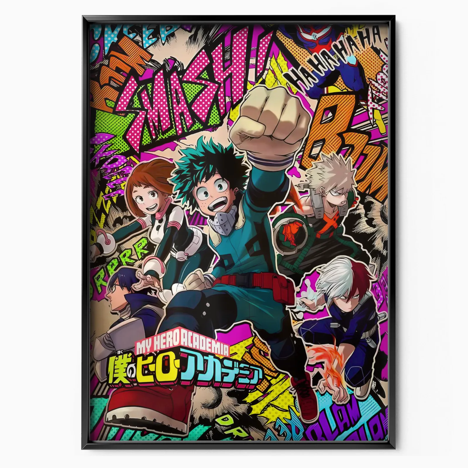 MY HERO ACADEMIA COLORS SMASH poster