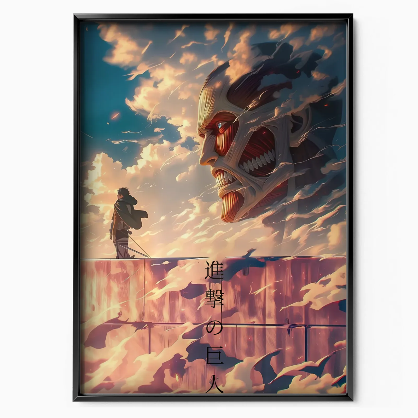 Titans Creation Wall poster, museum grade matte print