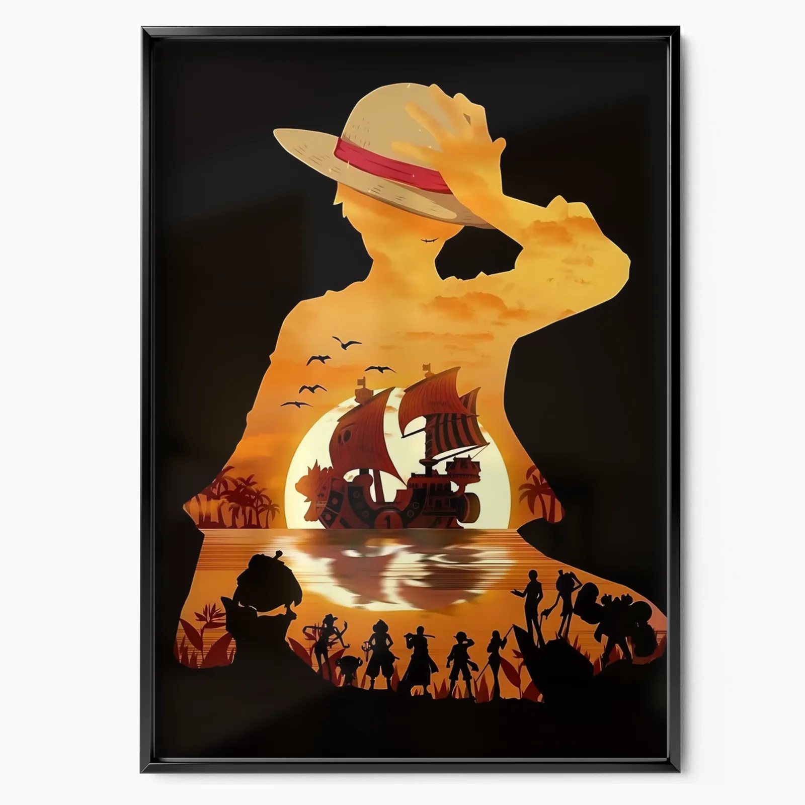 Grand Pirate Crew poster, museum grade matte print