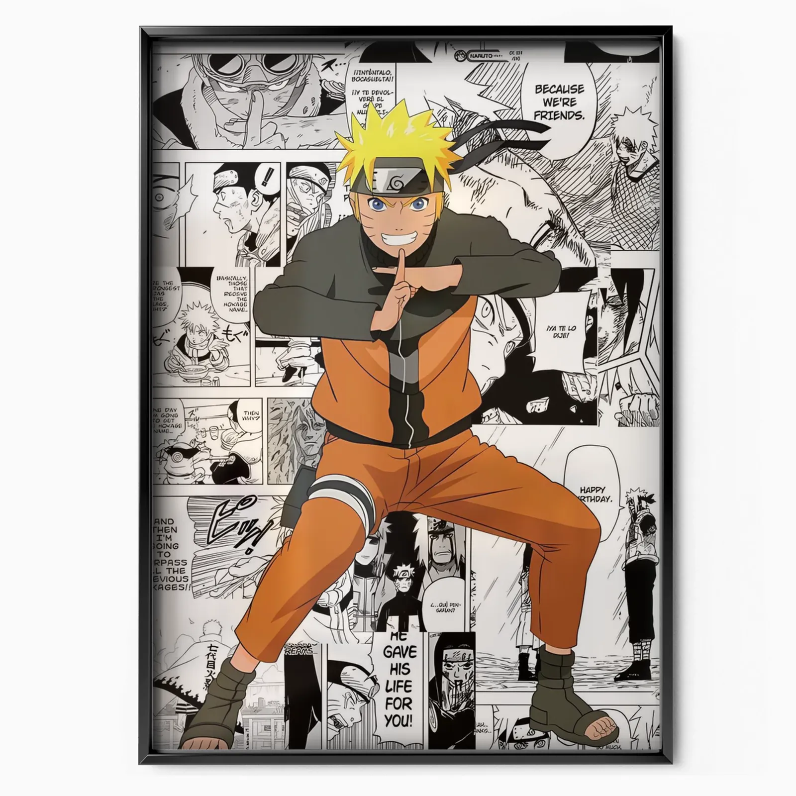 NARUTO MANGA poster